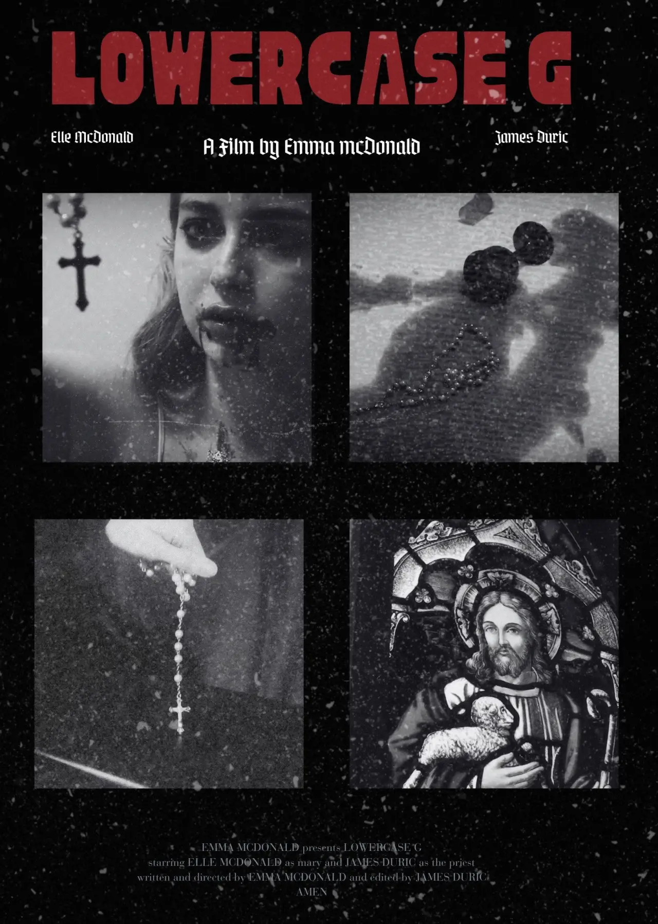 Movie poster "Lowercase G"