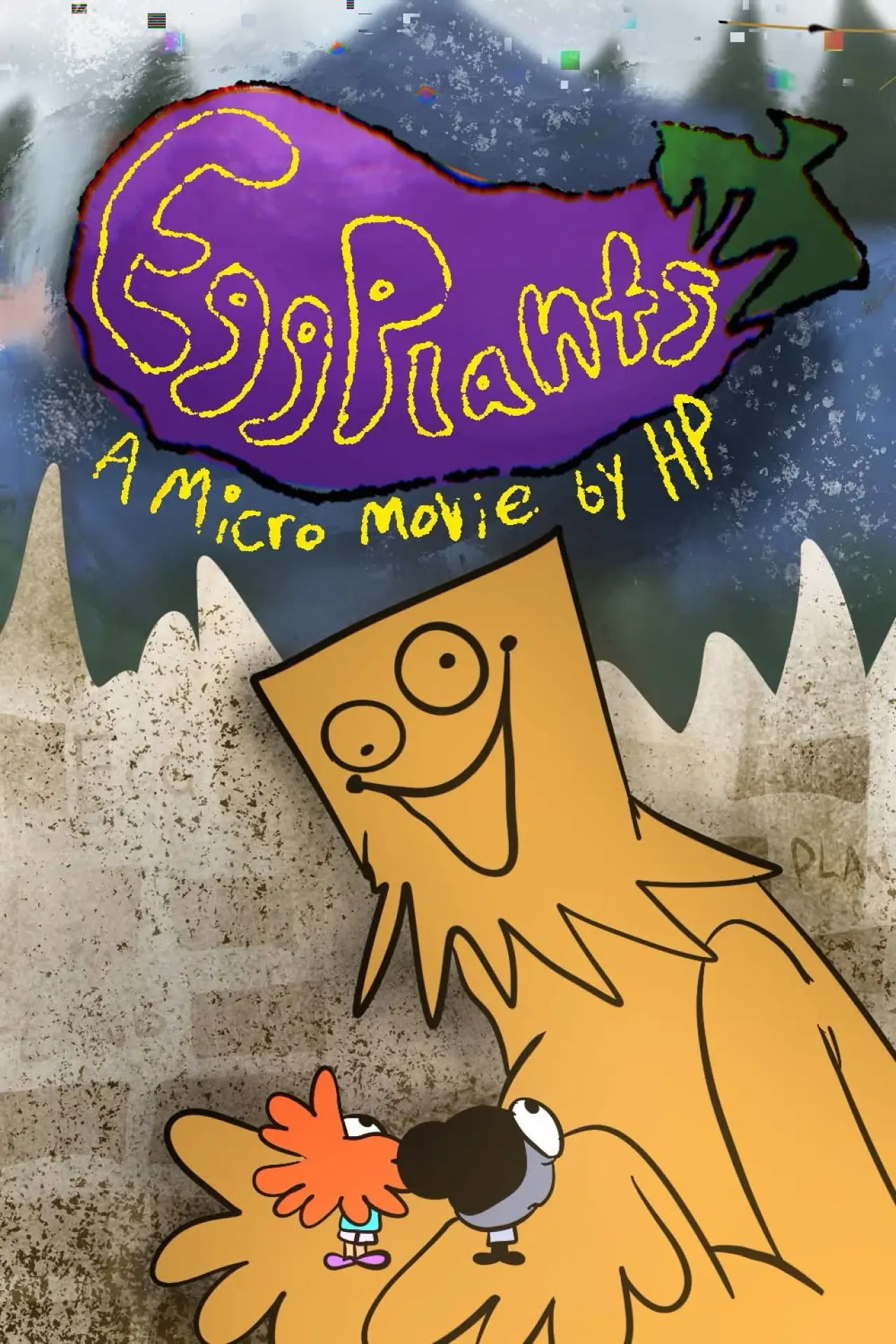 Movie poster "EGGPLANTS"