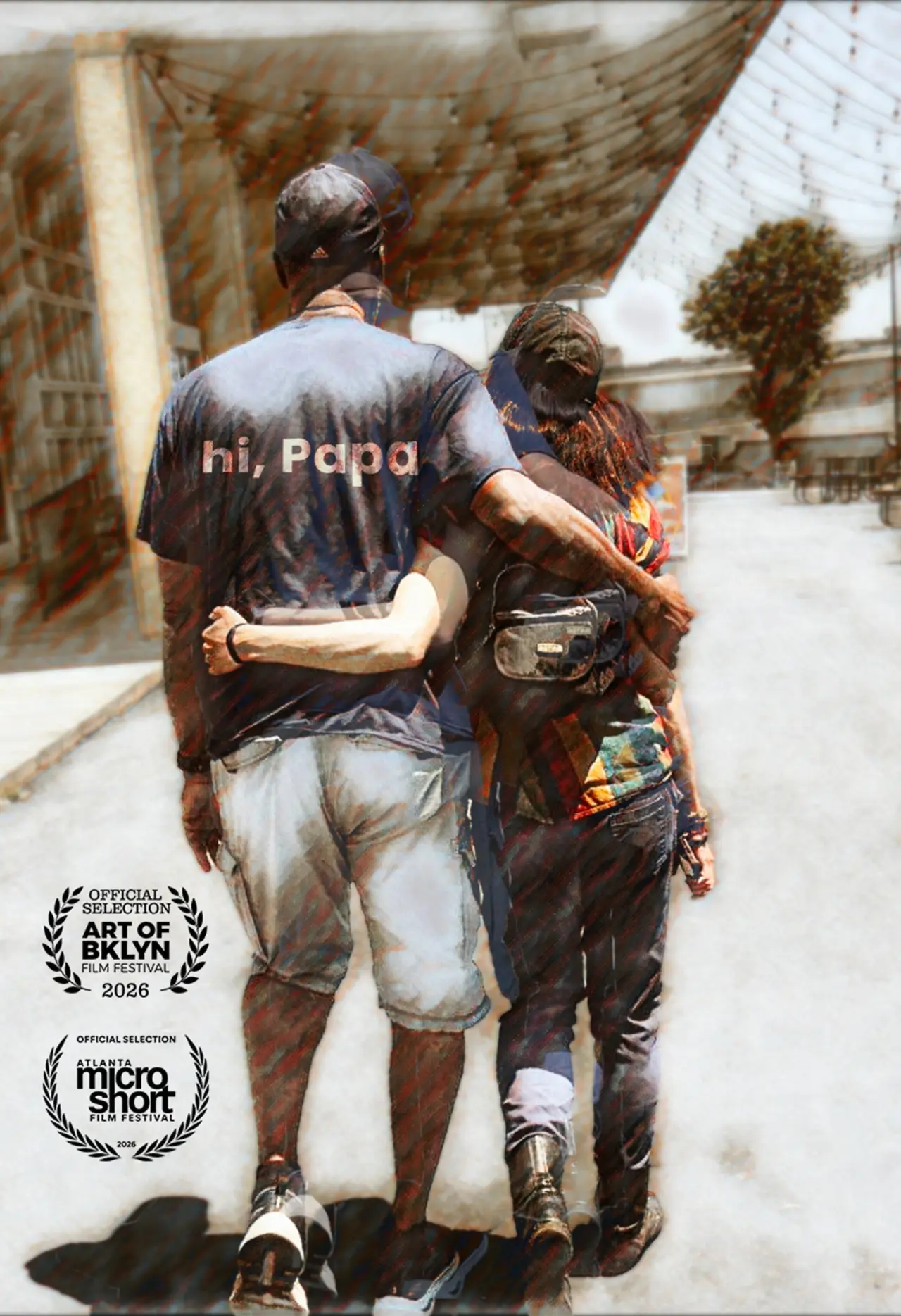 Movie poster "hi, Papa"