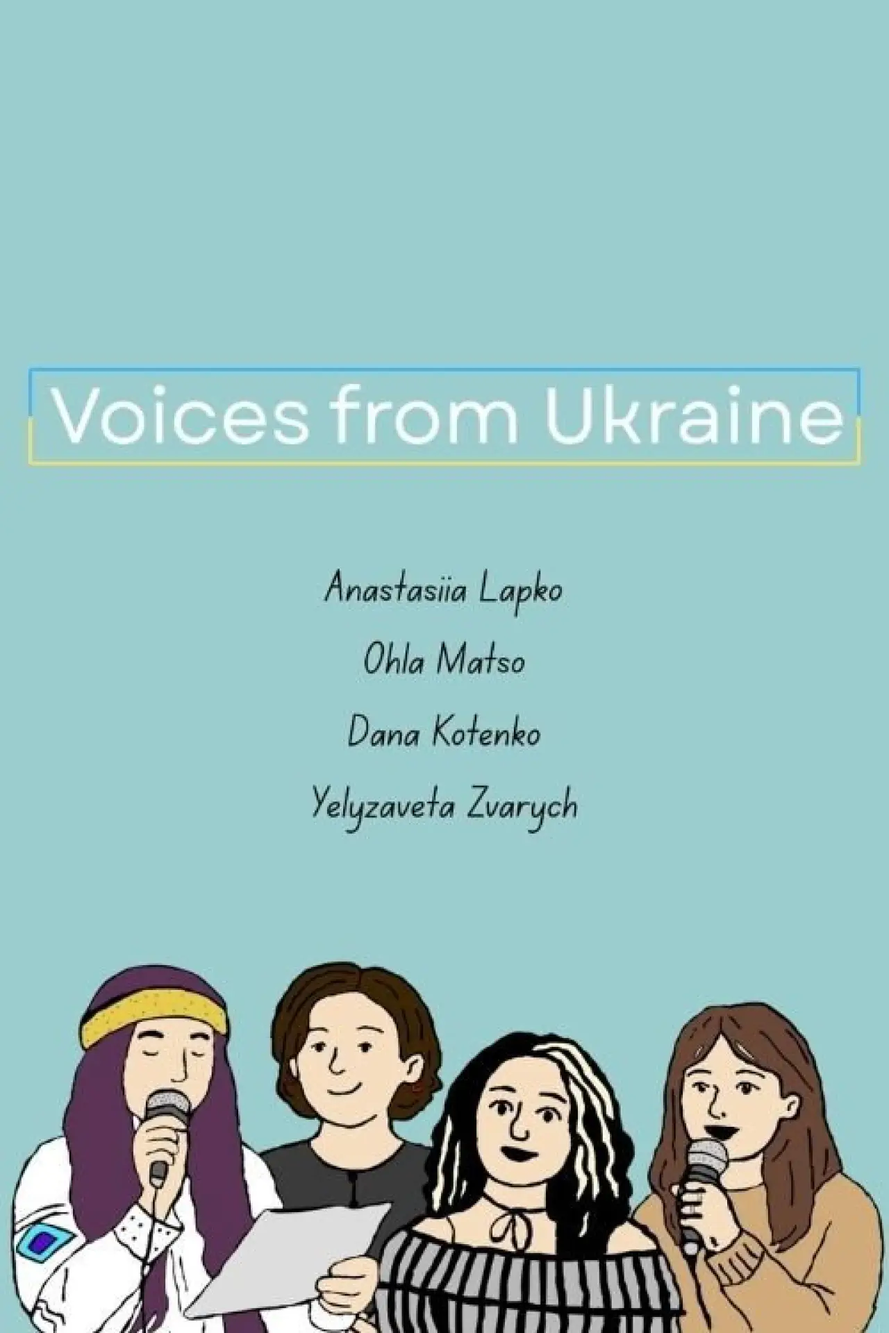 Movie poster "Voices from Ukraine"