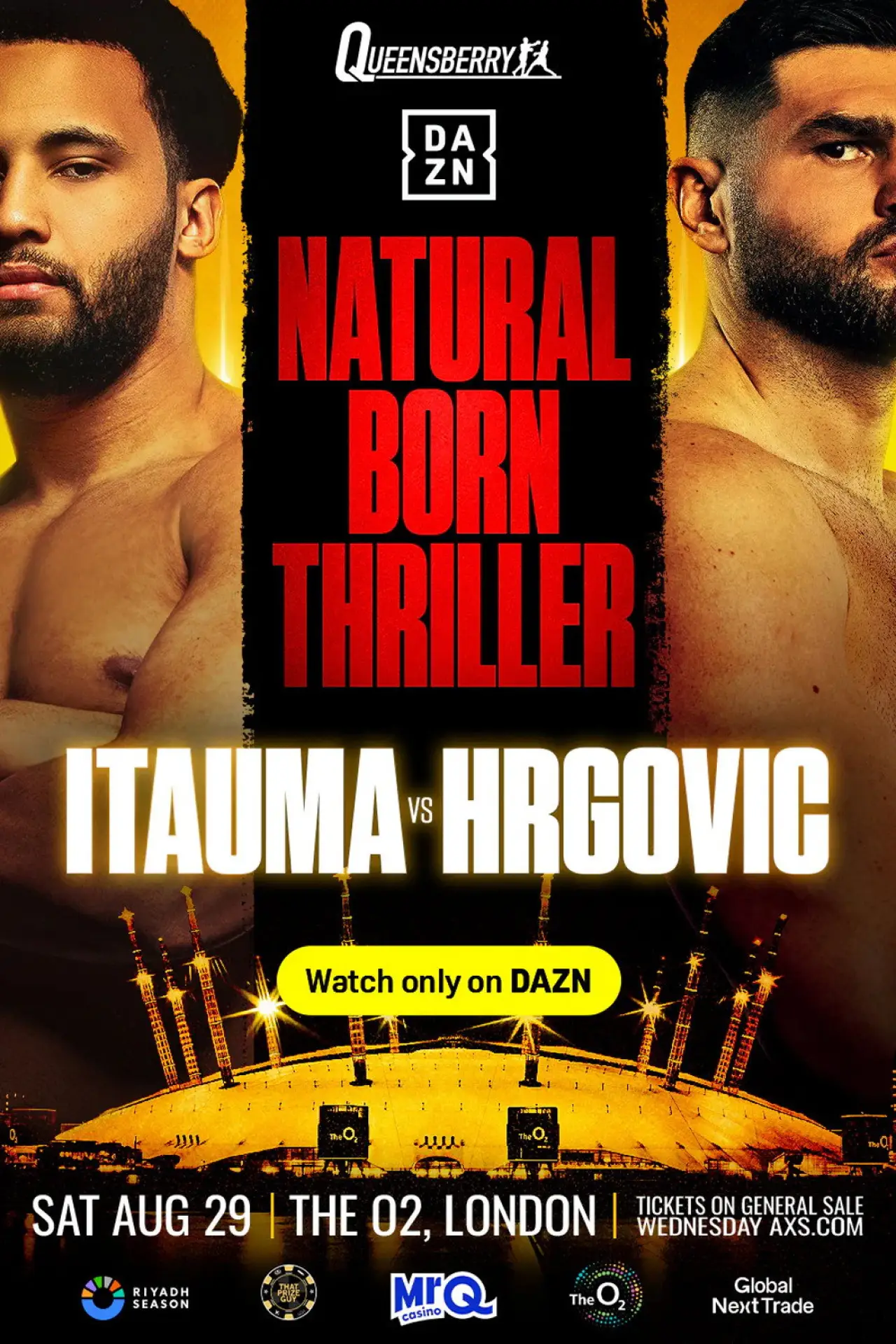 Movie poster "Moses Itauma vs. Filip Hrgovic"
