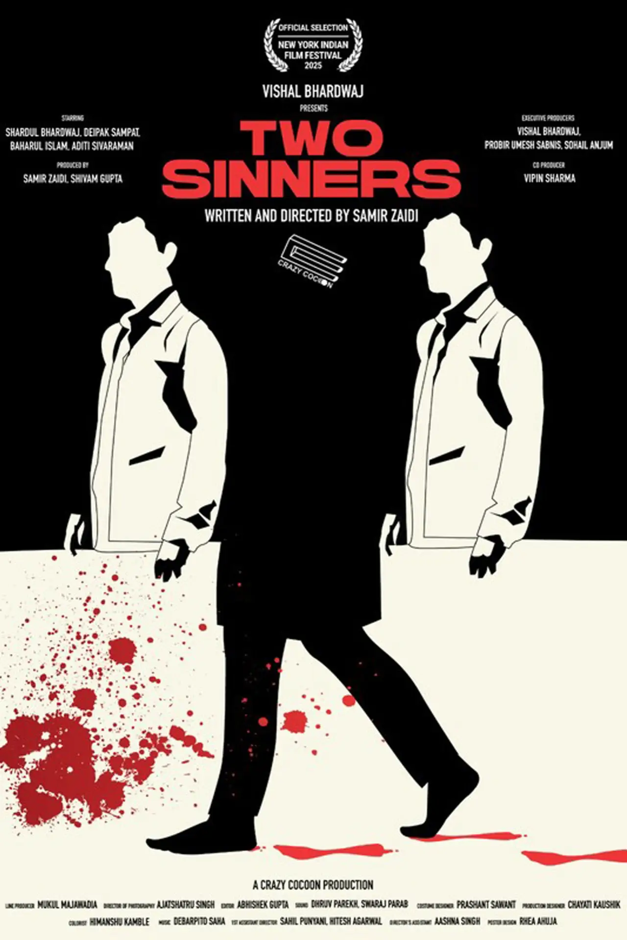 Movie poster "Two Sinners"