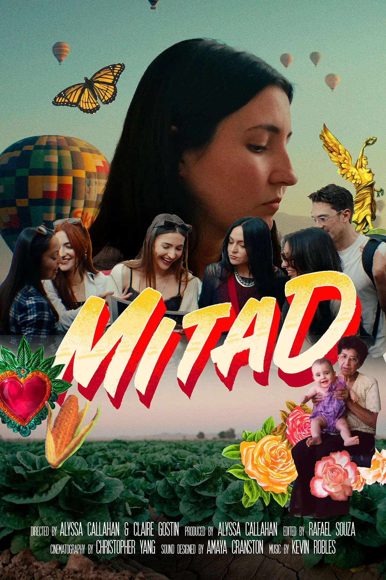 Movie poster "Mitad"