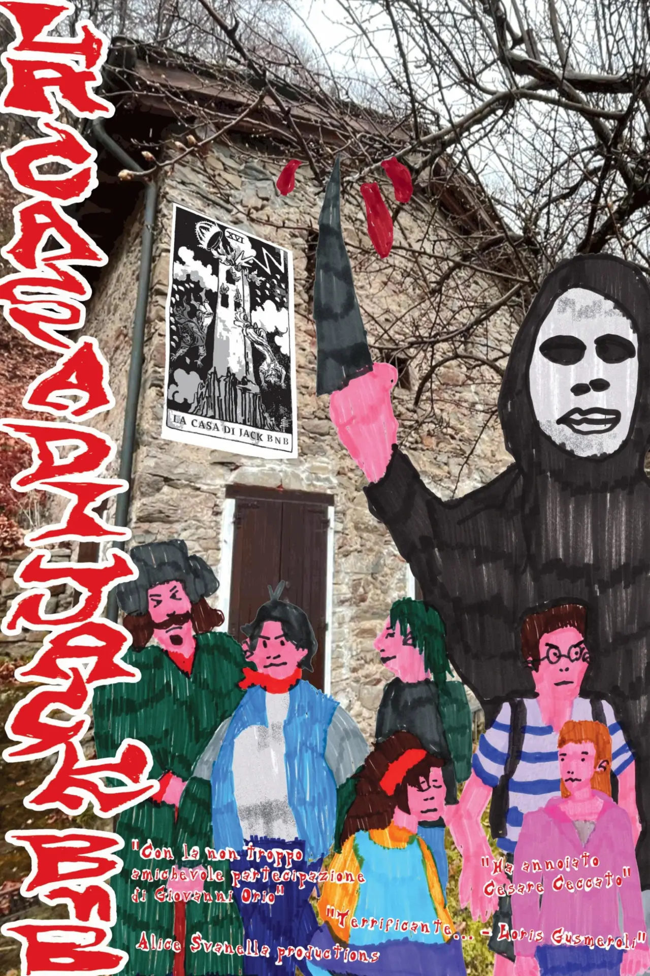 Movie poster "La casa di Jack bnb"