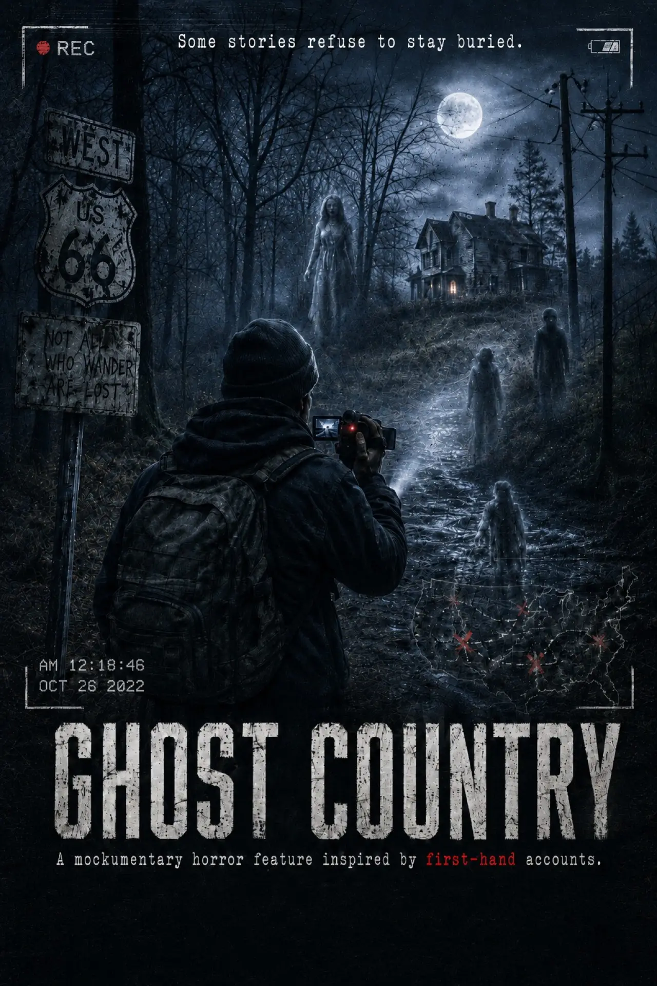 Movie poster "Ghost Country"
