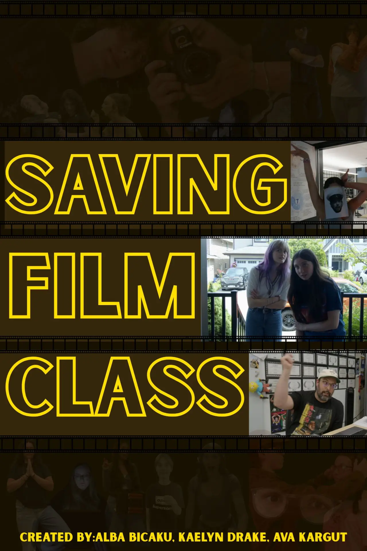 Movie poster "Saving Film Class"