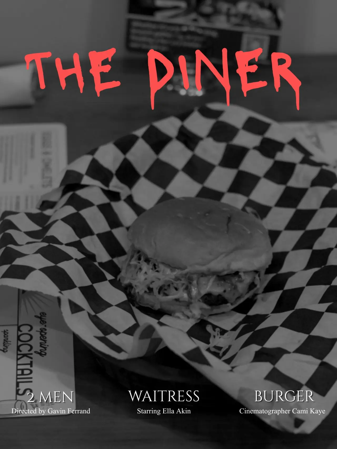 Movie poster "The Diner"