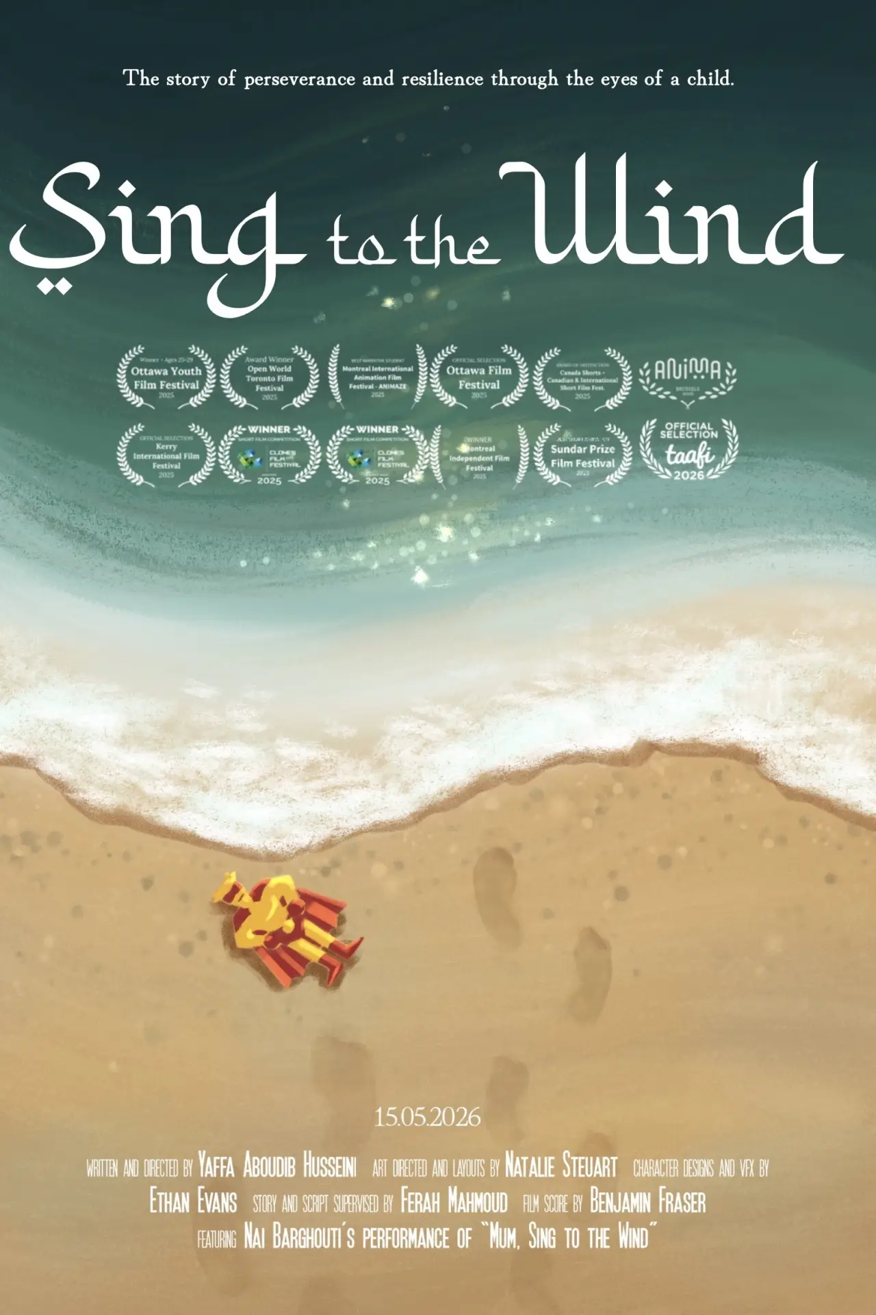 Movie poster "Sing to the Wind"