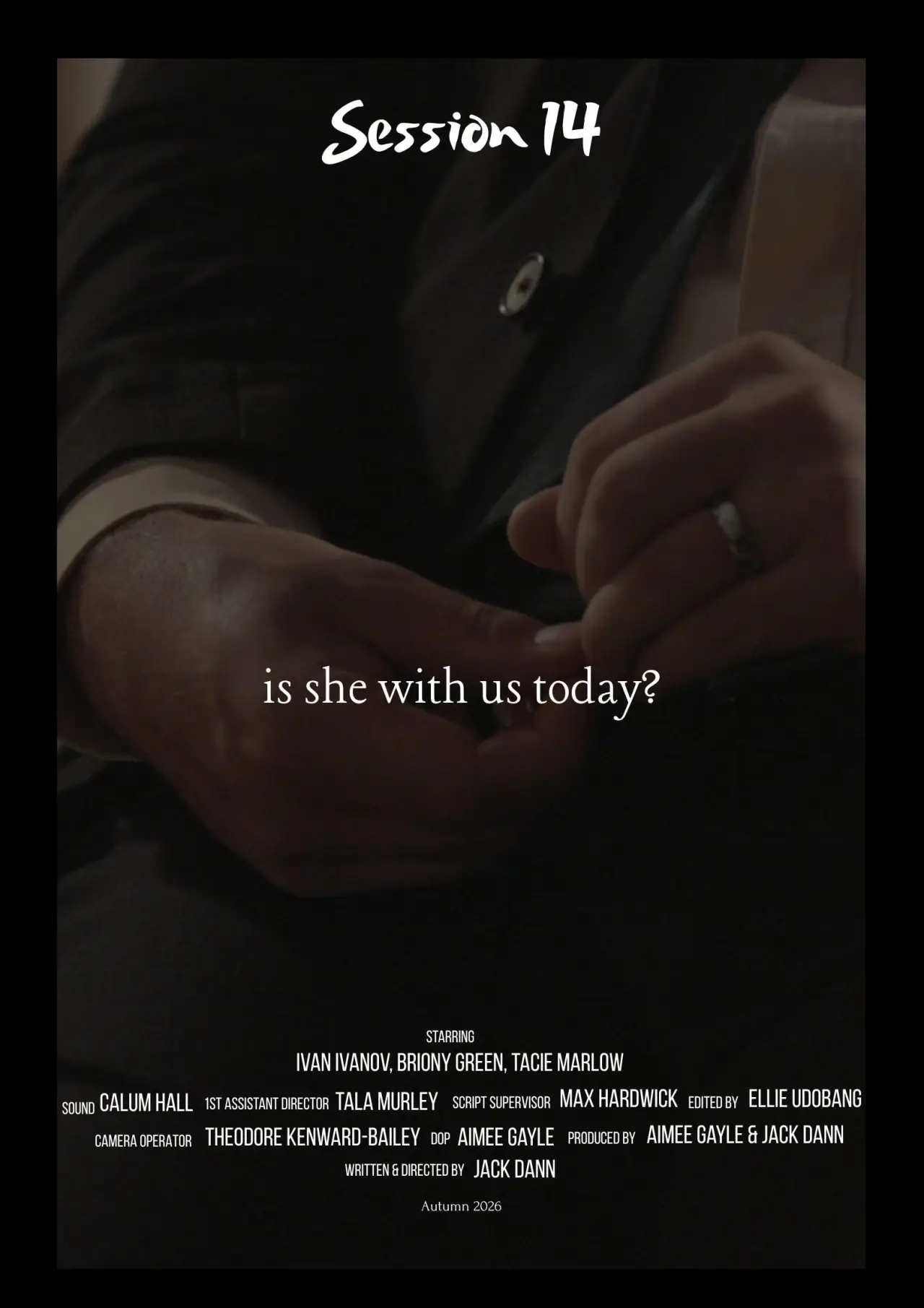 Movie poster "Session 14"