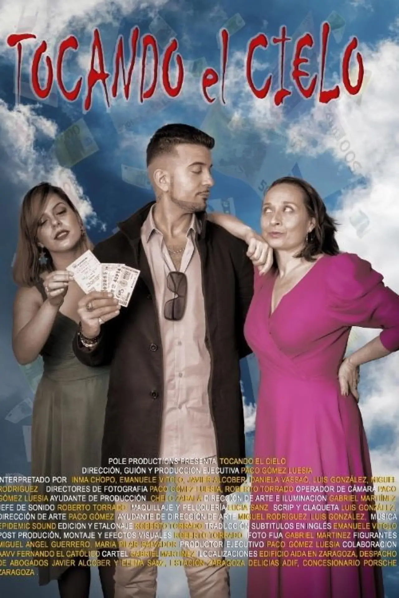Movie poster "Tocando el cielo"