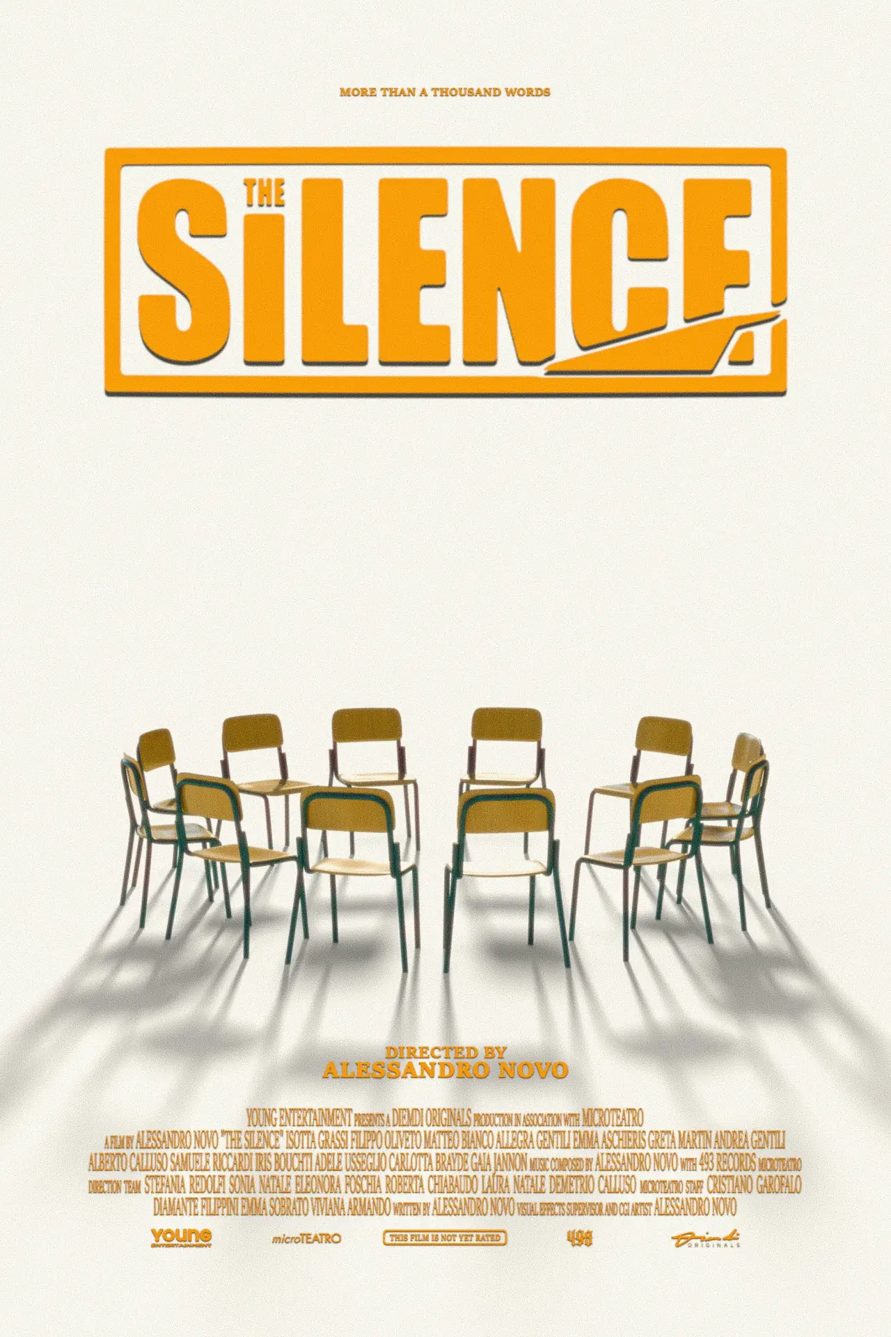 Movie poster "The Silence"