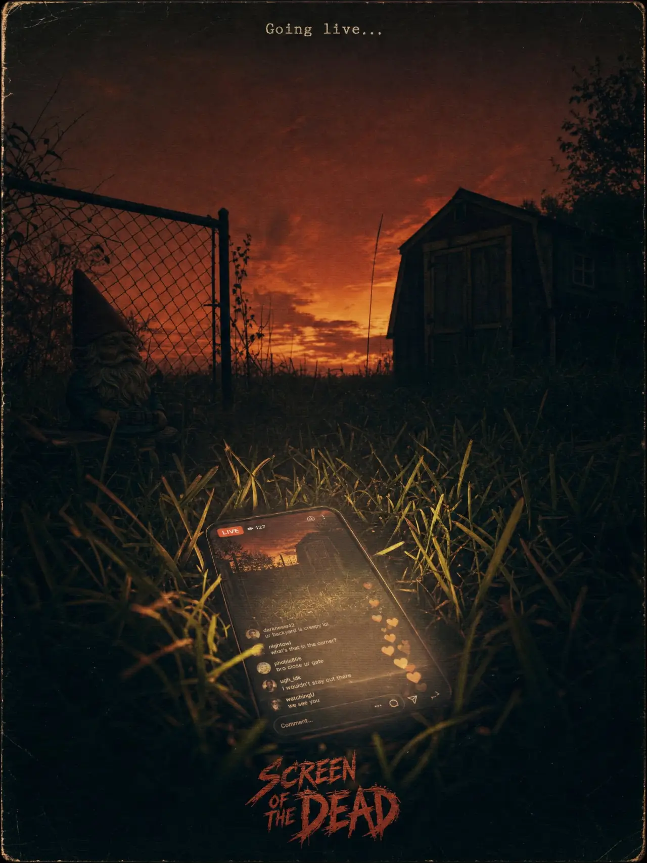 Movie poster "Screen of the Dead"