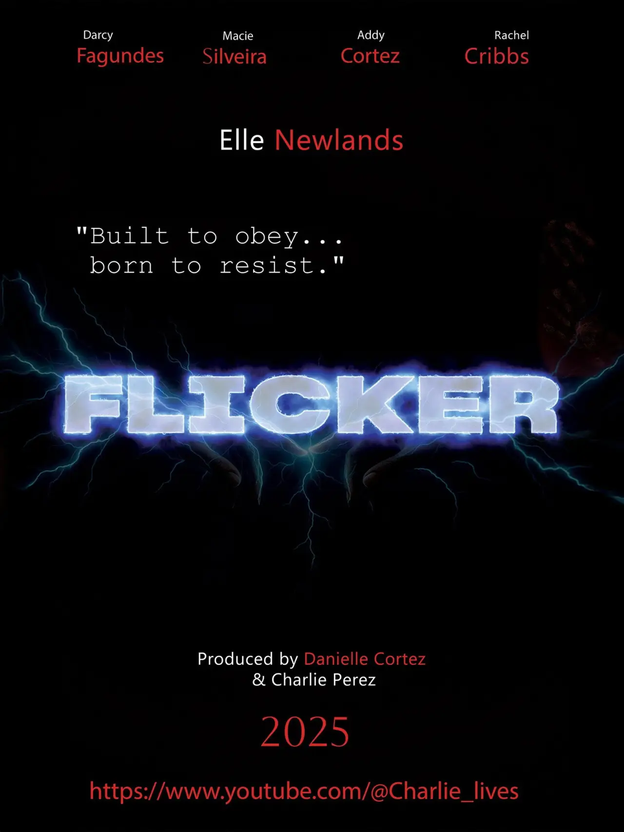 Movie poster "Flicker"