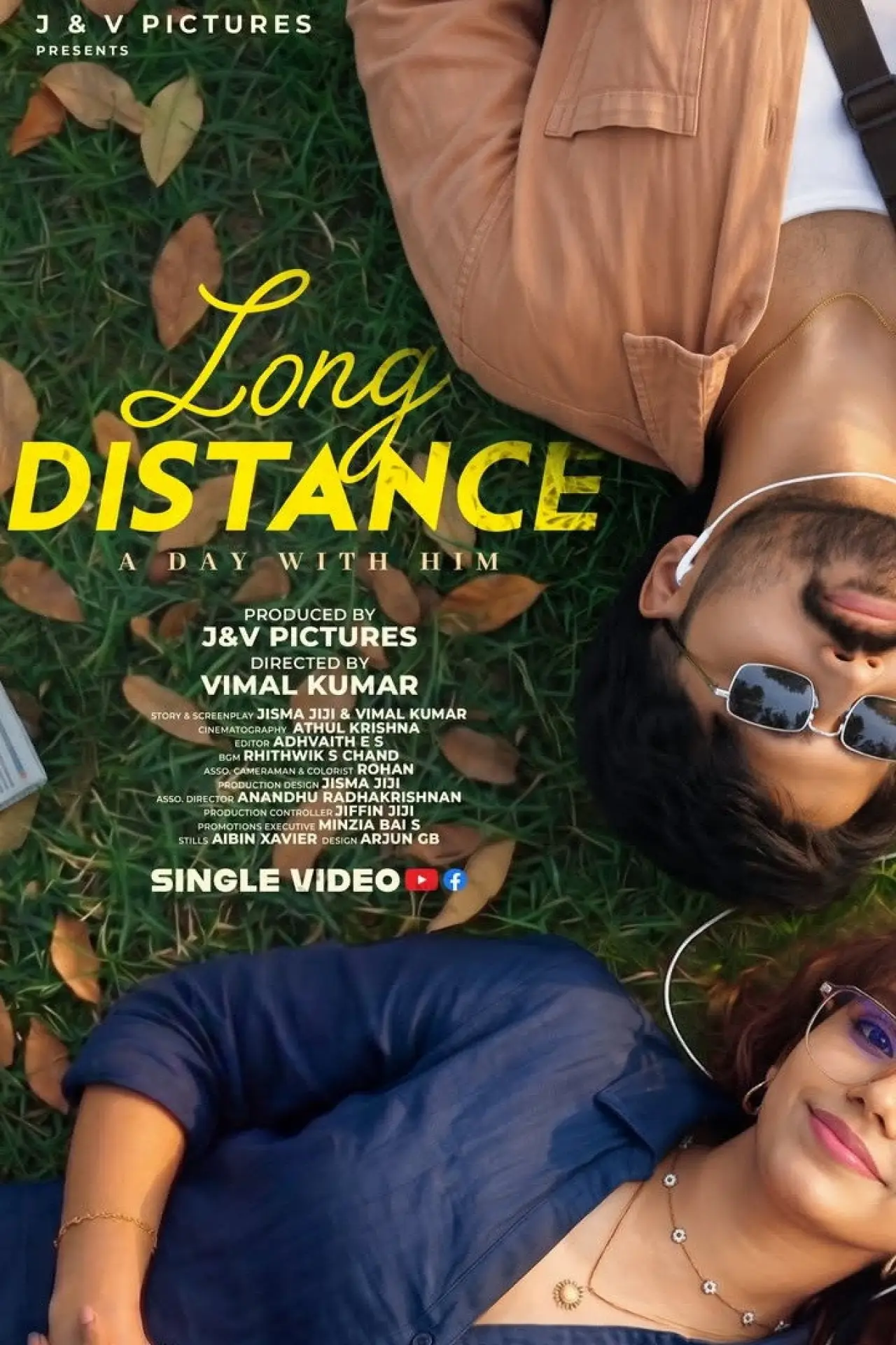 Movie poster "LONG DISTANCE - A day with HIM"