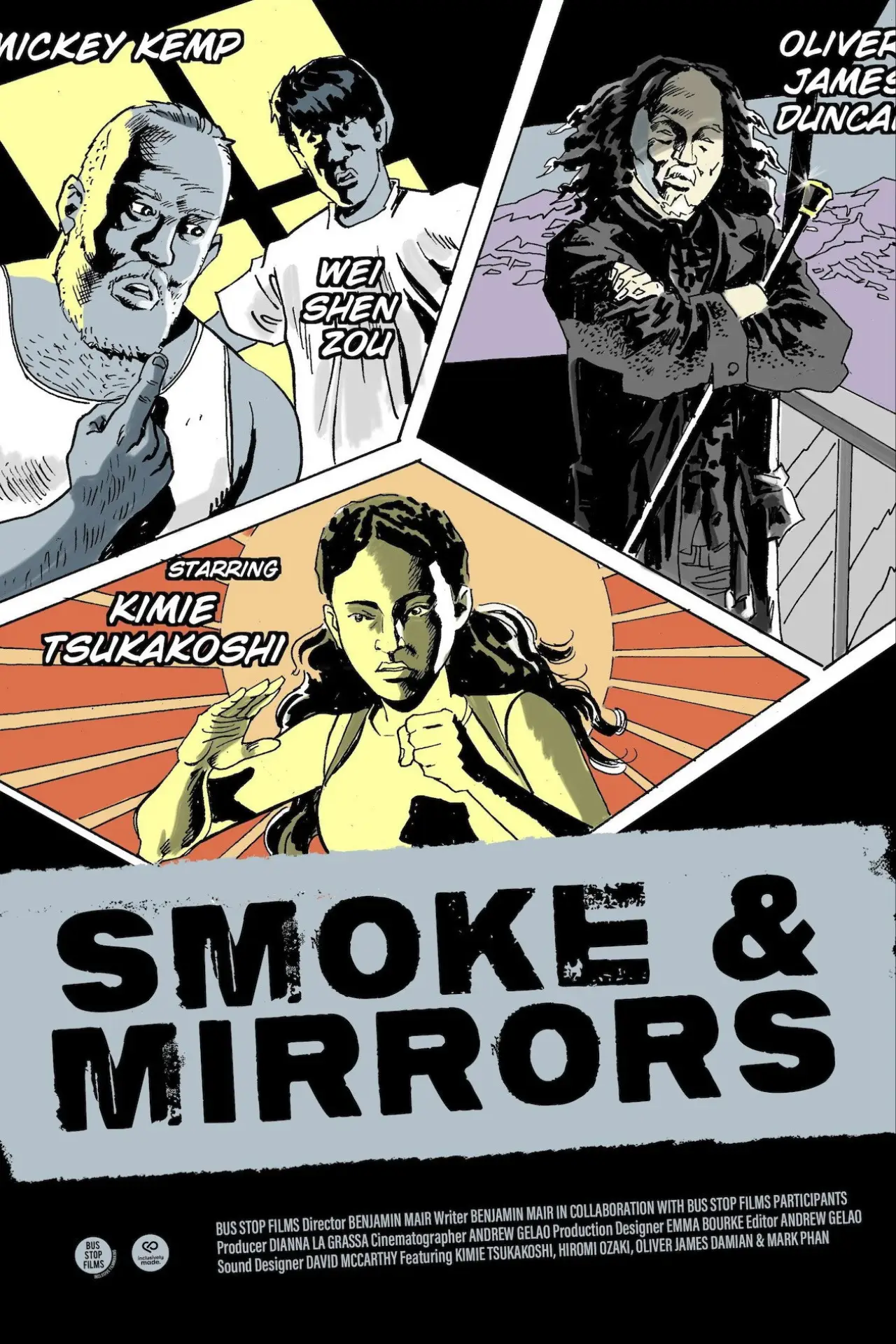 Movie poster "Smoke & Mirrors"