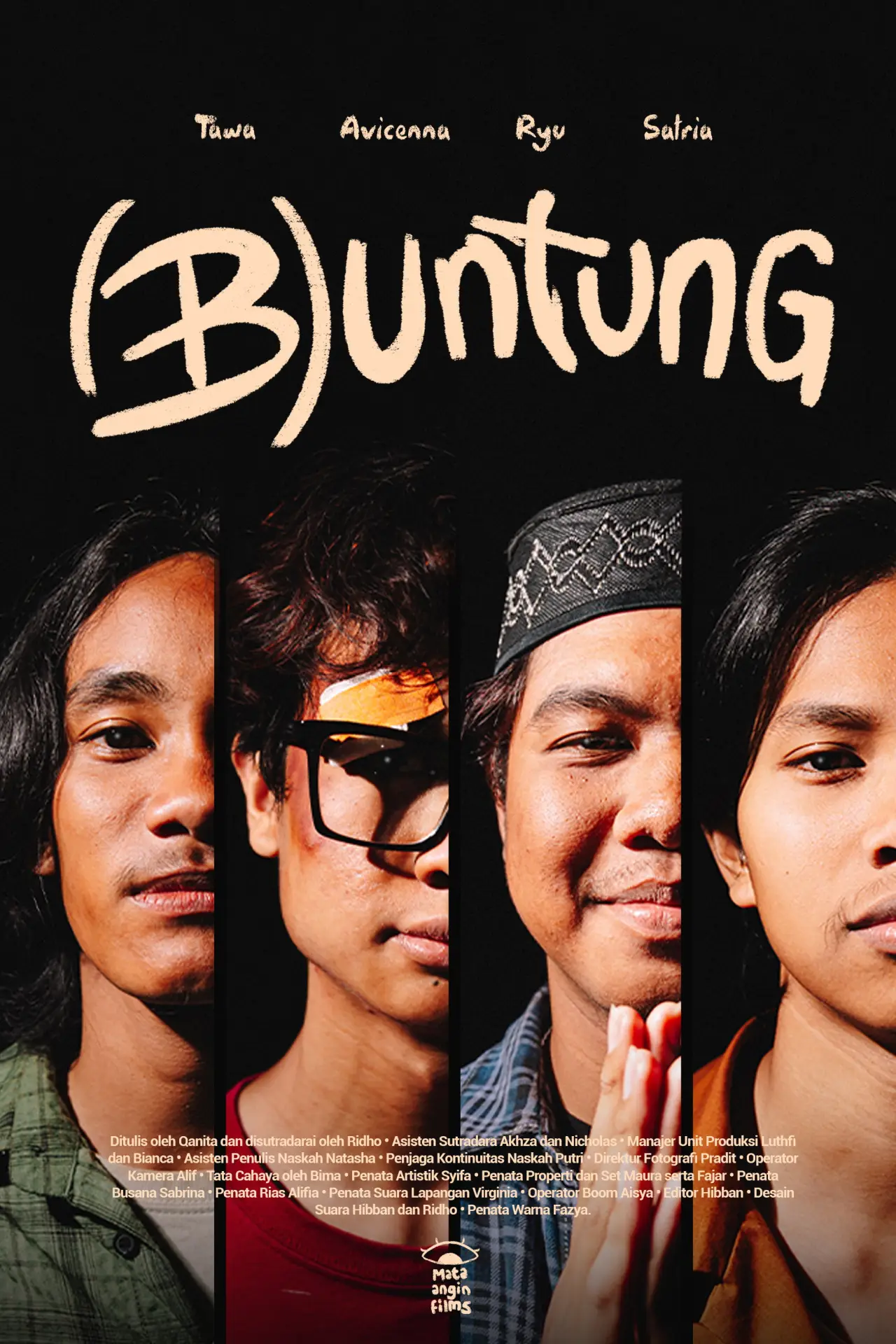 Movie poster "(B)untung"