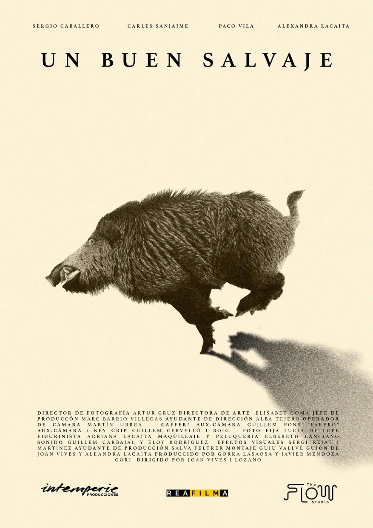 Movie poster "Un buen salvaje"