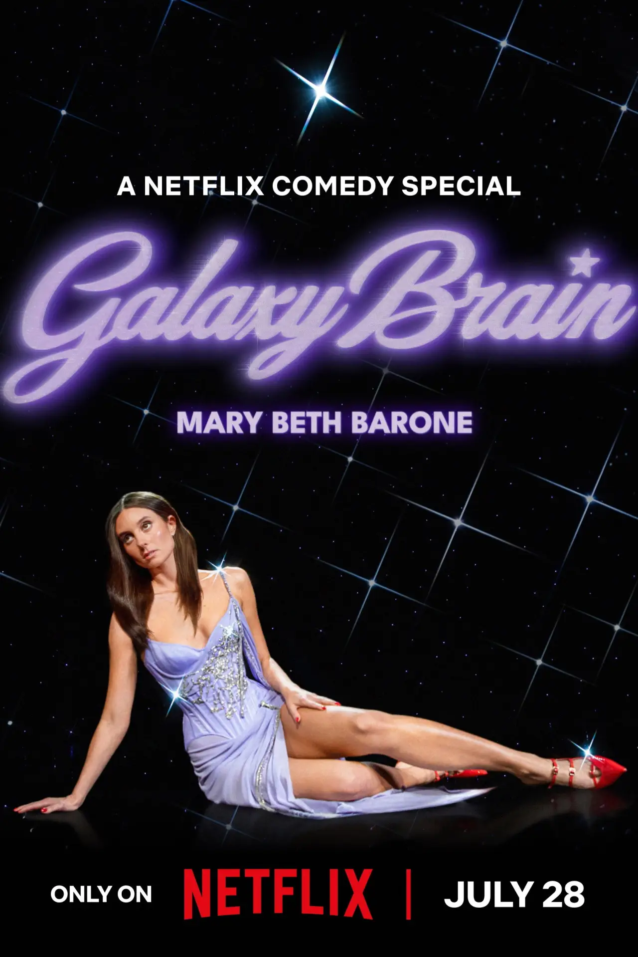 Movie poster "Mary Beth Barone: Galaxy Brain"