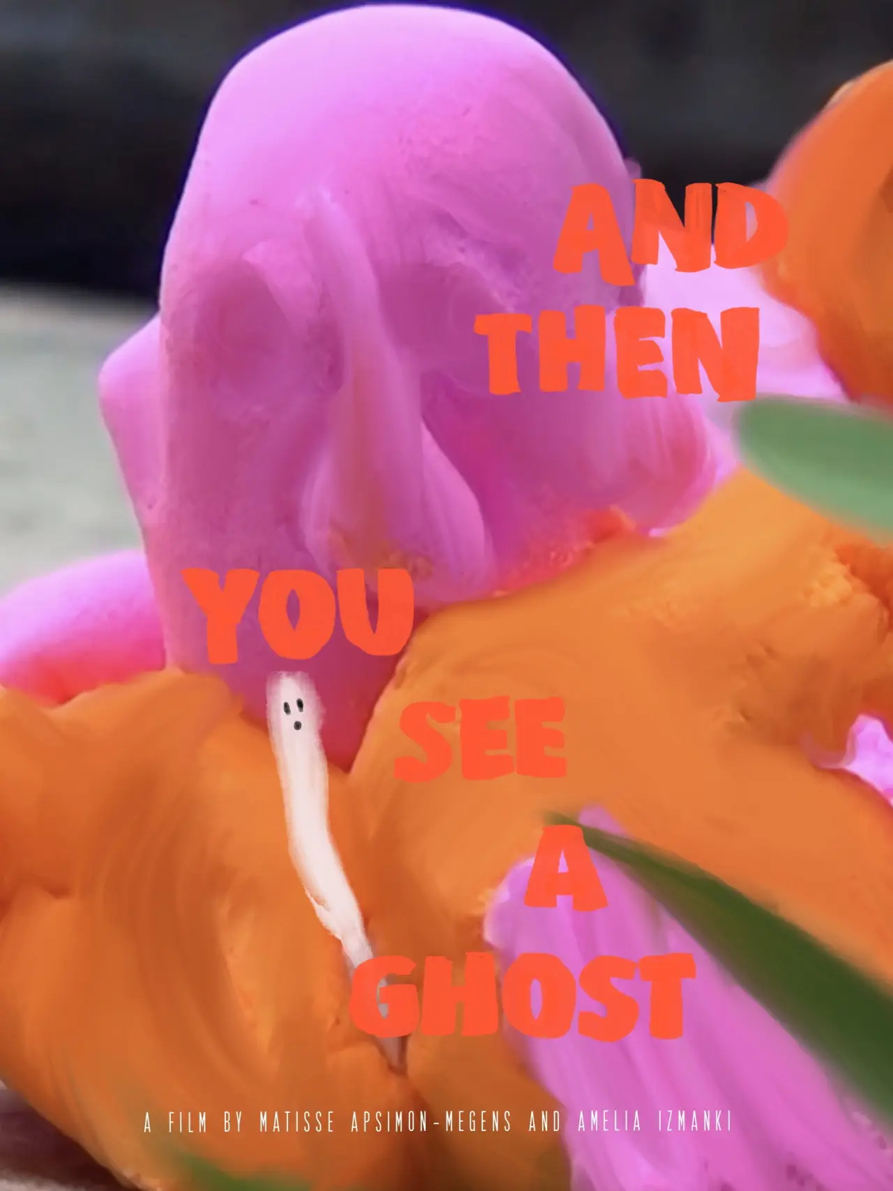 Movie poster "And Then You See A Ghost"