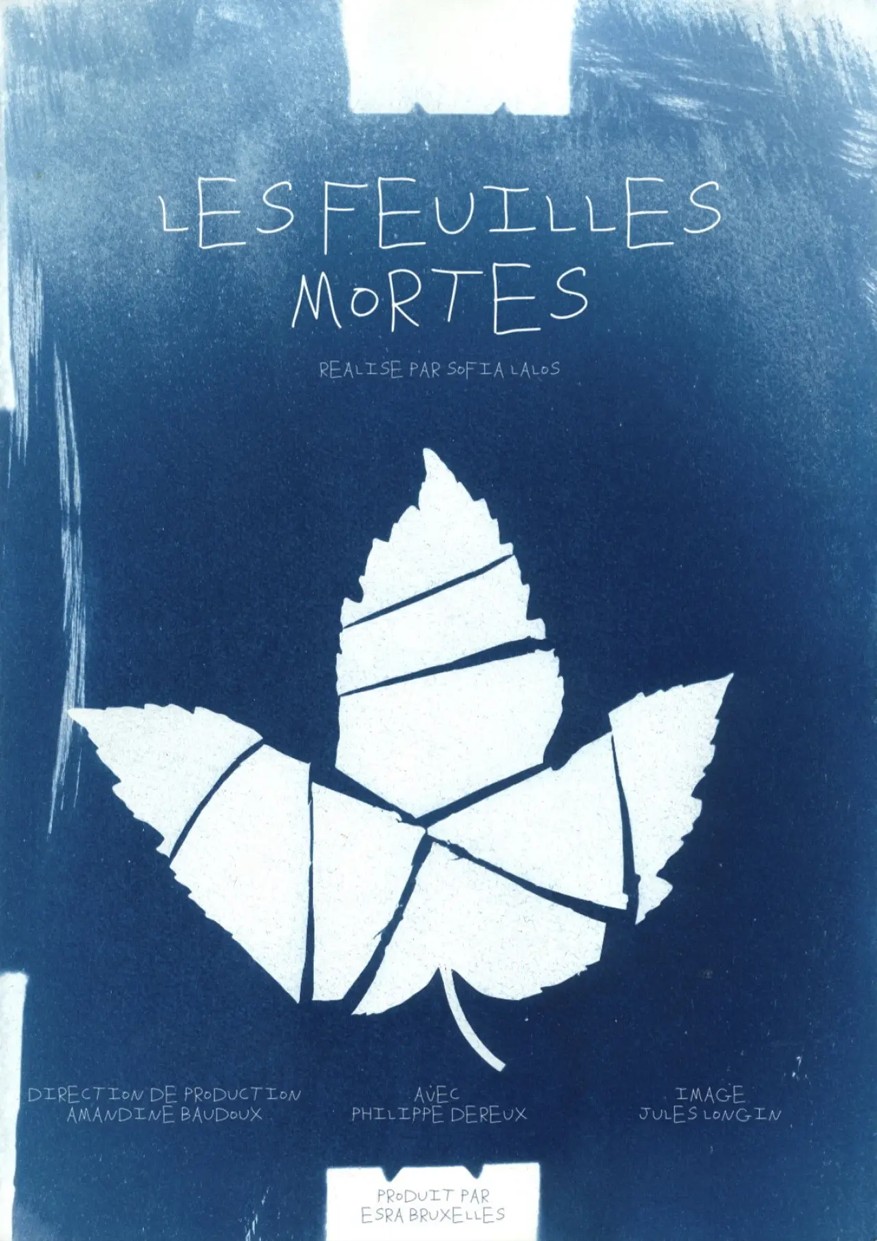 Movie poster "Les Feuilles Mortes"