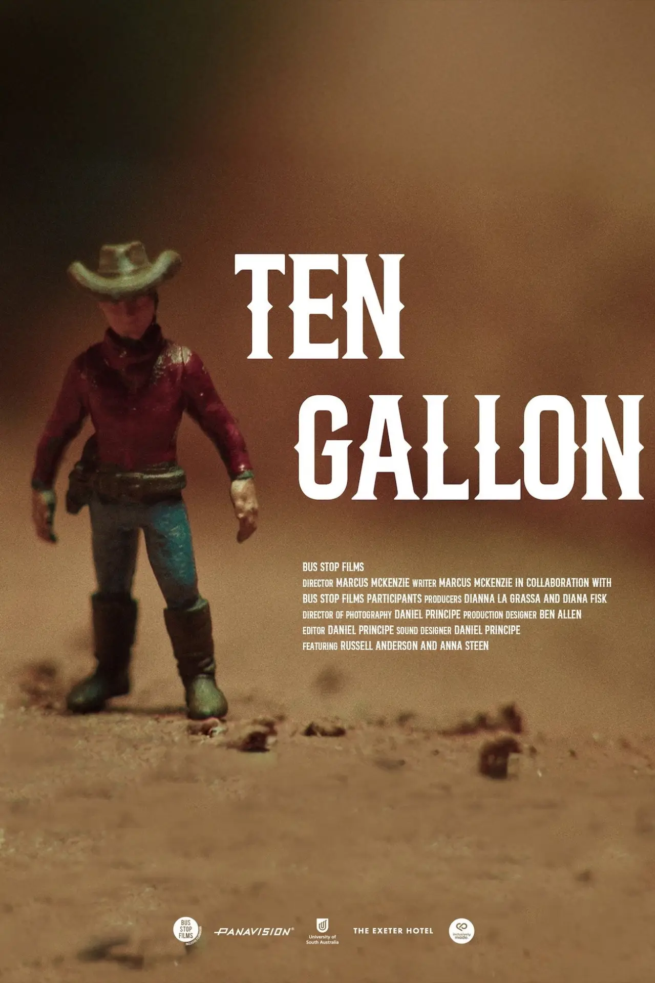 Movie poster "Ten Gallon"