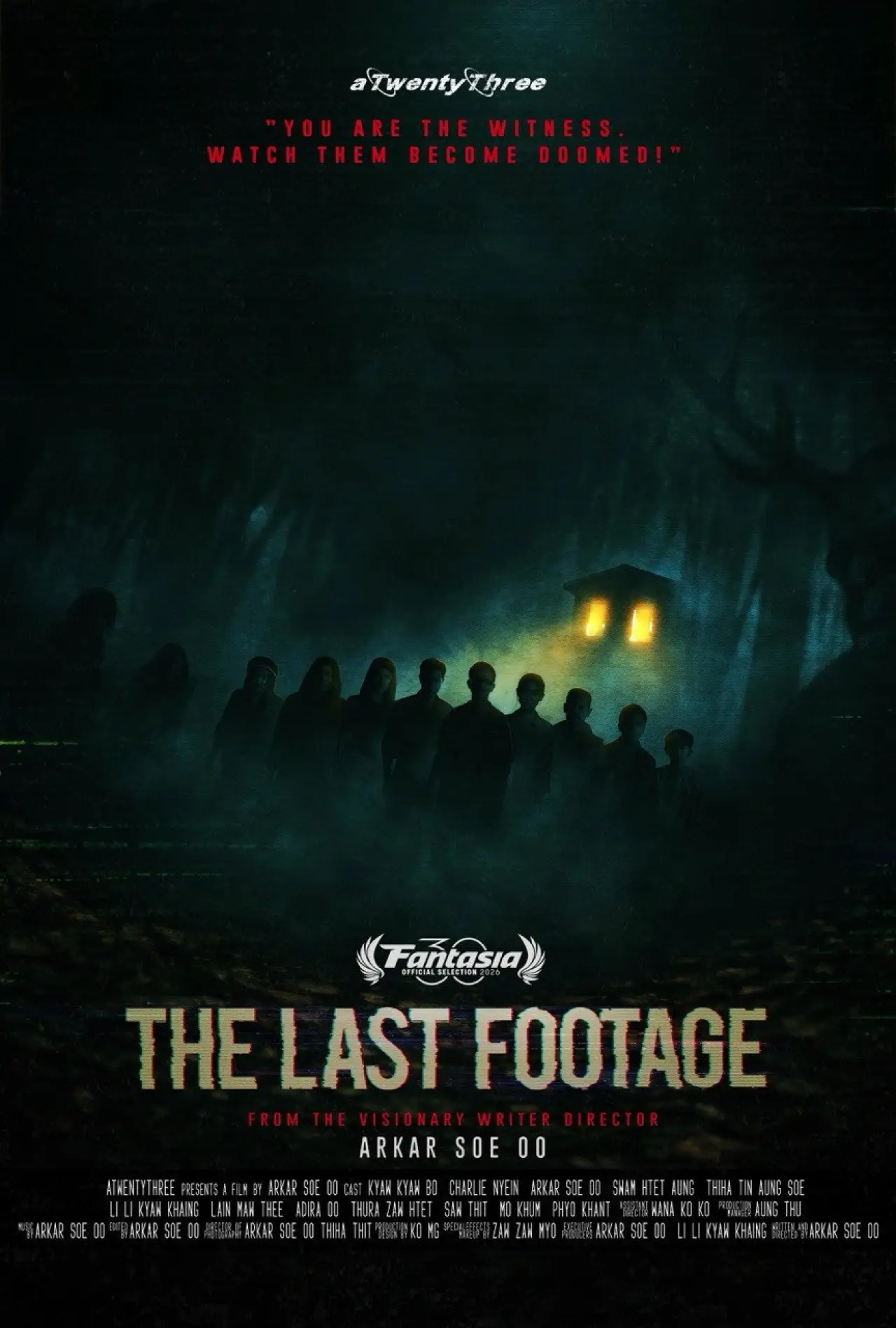 Movie poster "The Last Footage"