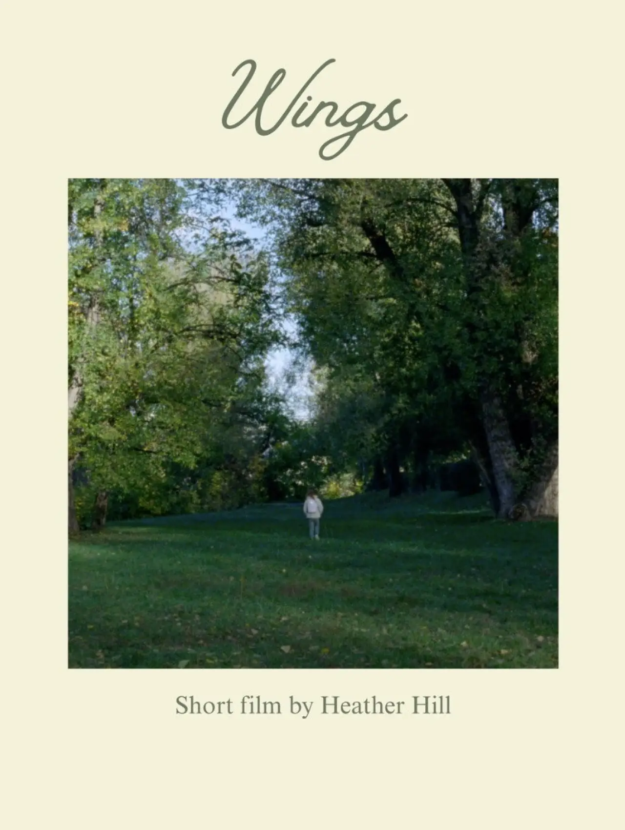 Movie poster "Wings"