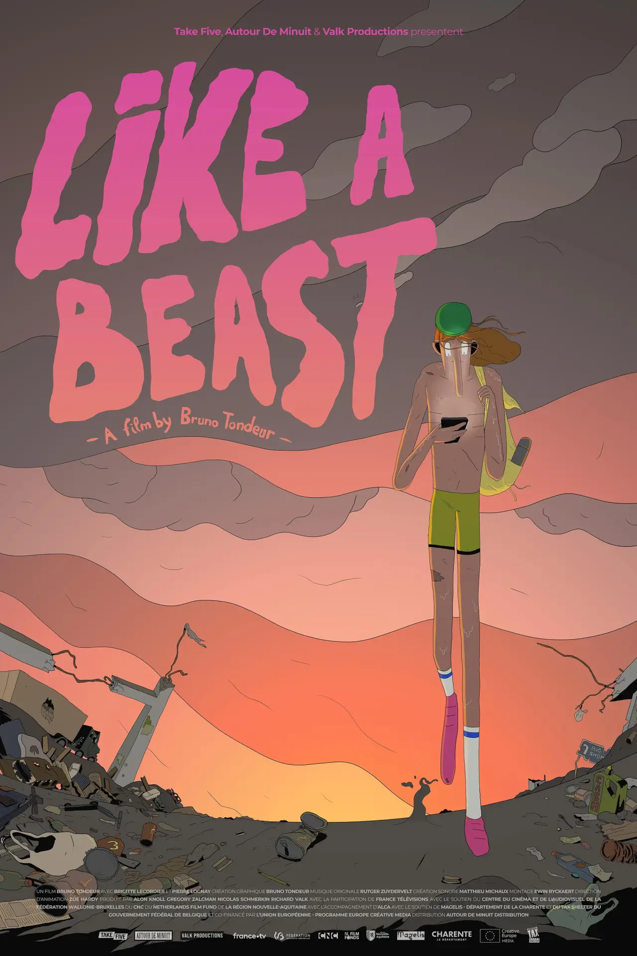 Movie poster "Like a Beast"