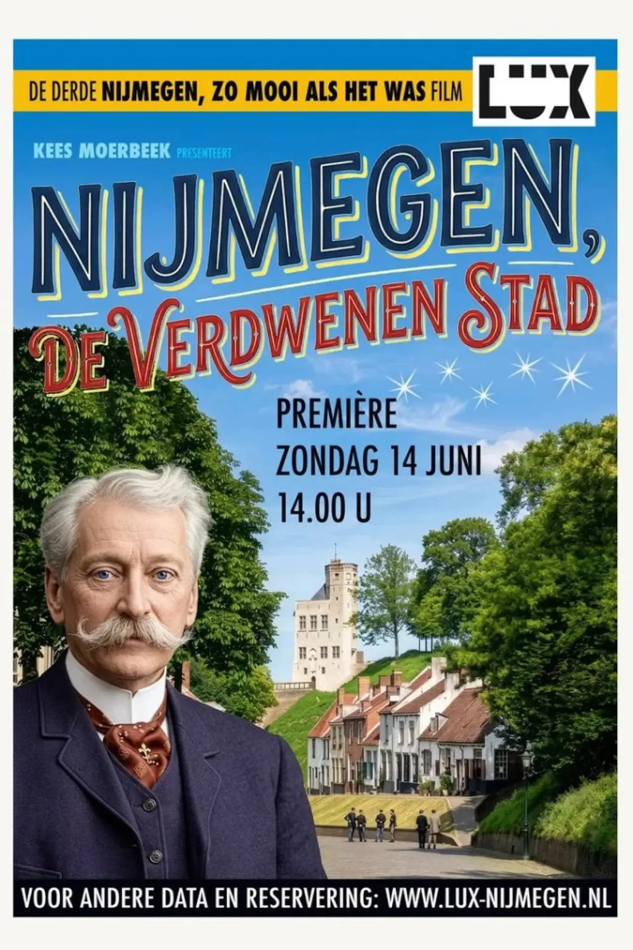 Movie poster "Nijmegen, de verdwenen stad"