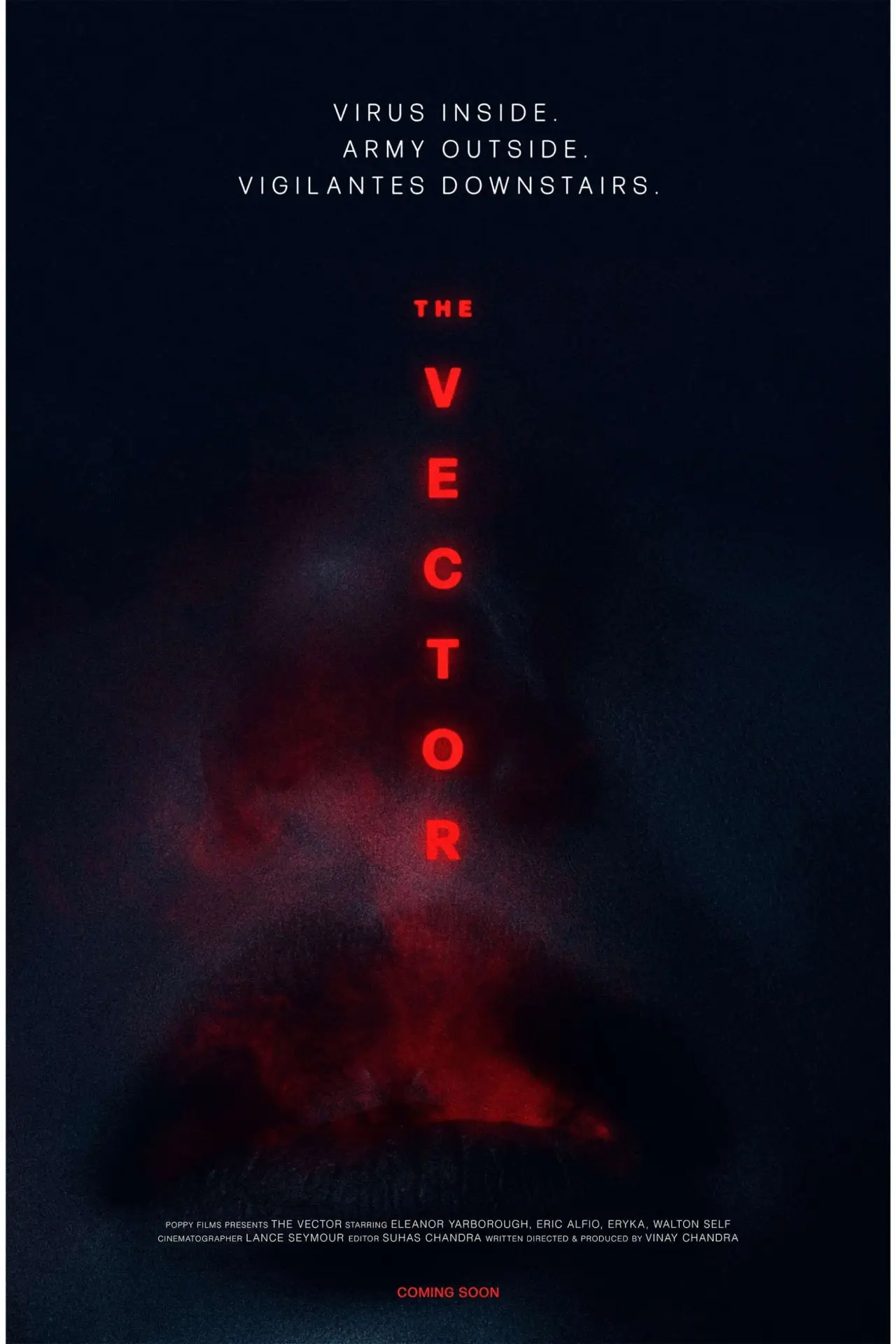 Movie poster "The Vector"