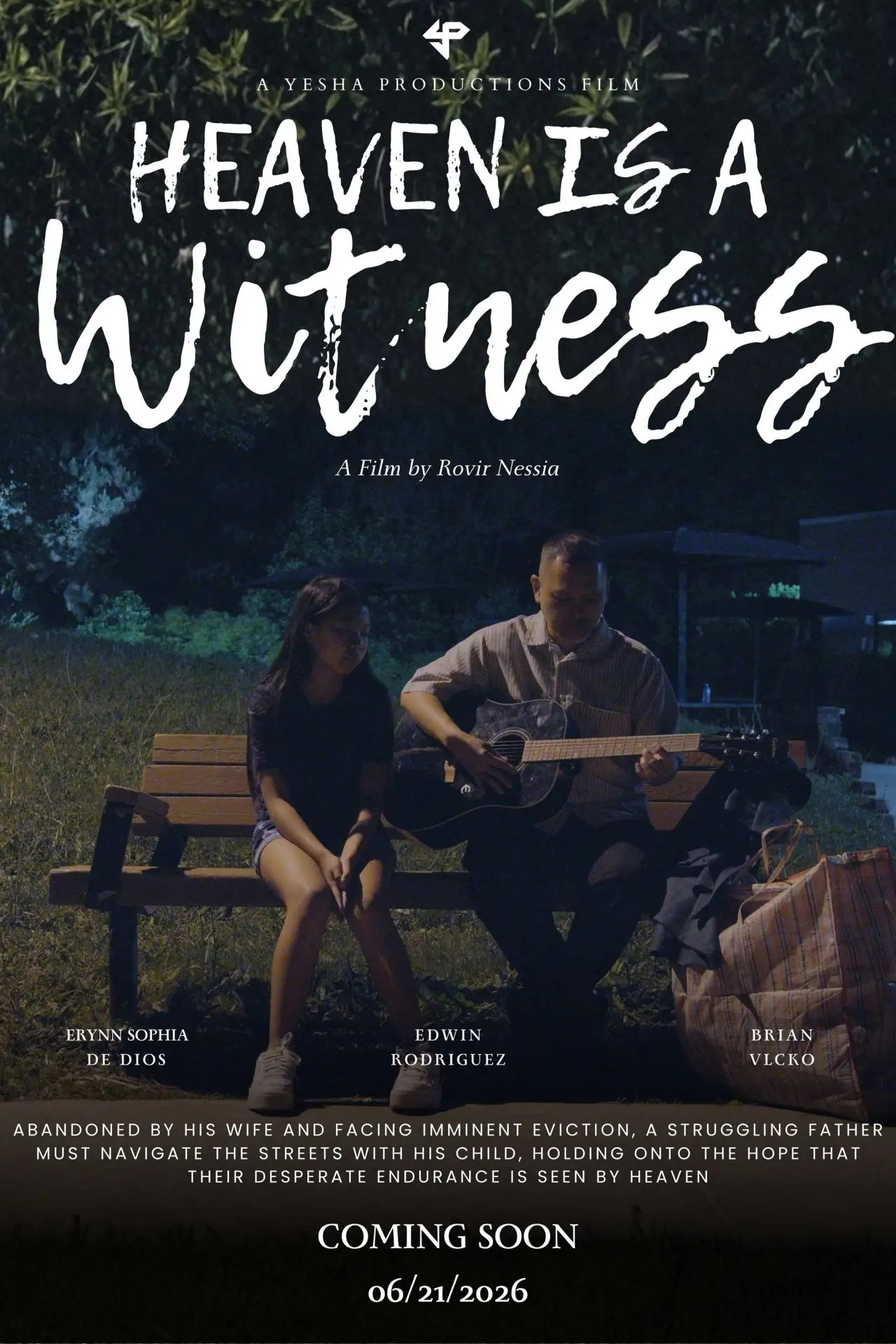 Movie poster "Heaven is a Witness"