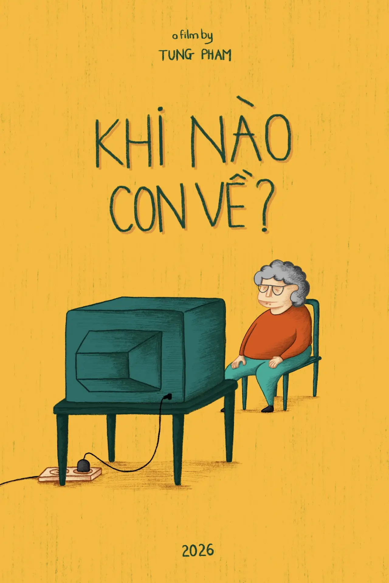 Movie poster "When Will You Be Back?"