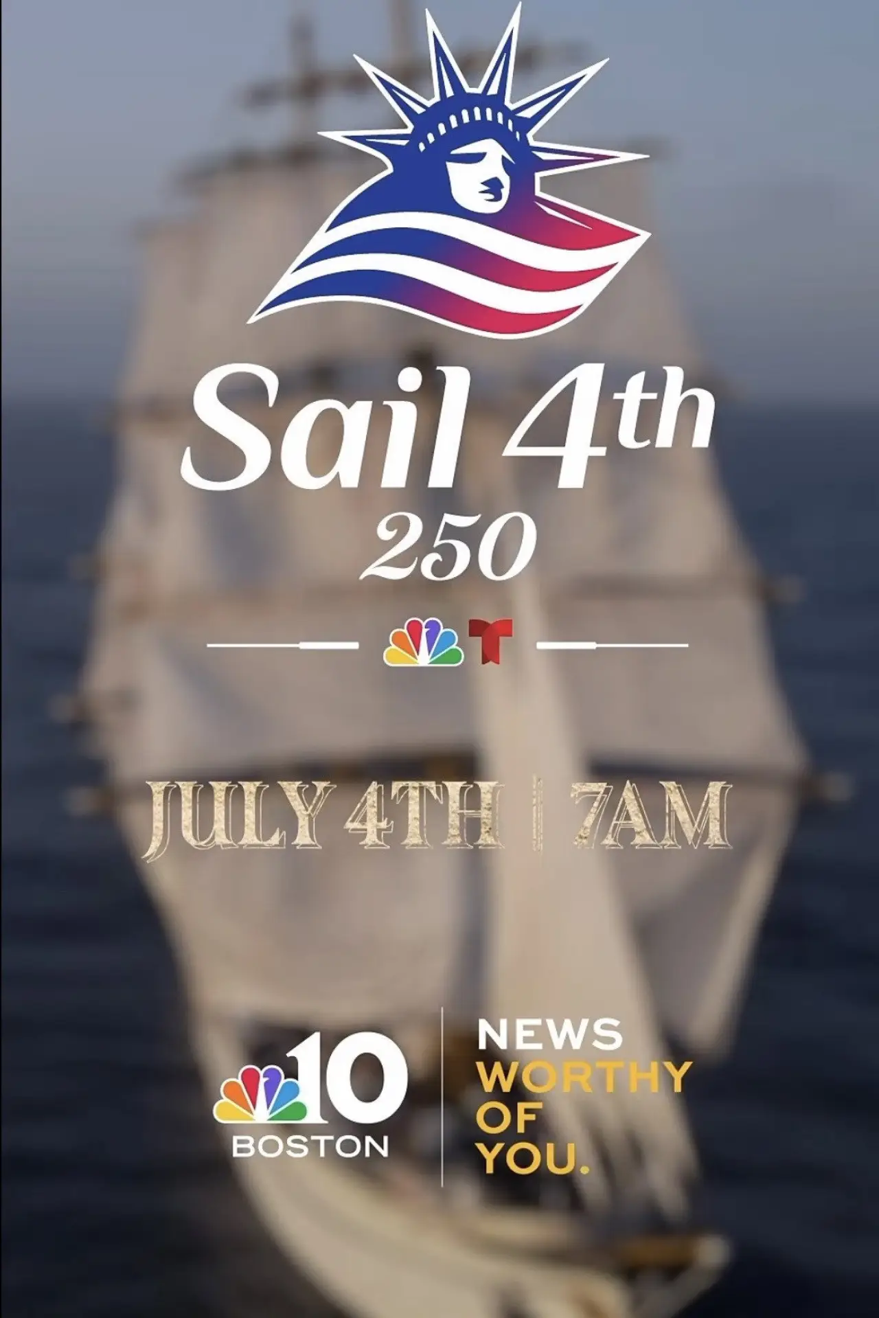 Movie poster "Sail 4th 250"