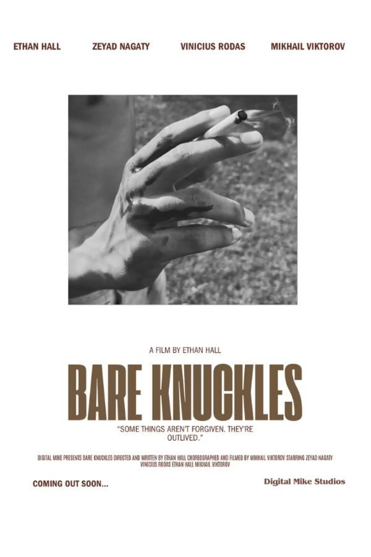 Movie poster "Bare Knuckles"