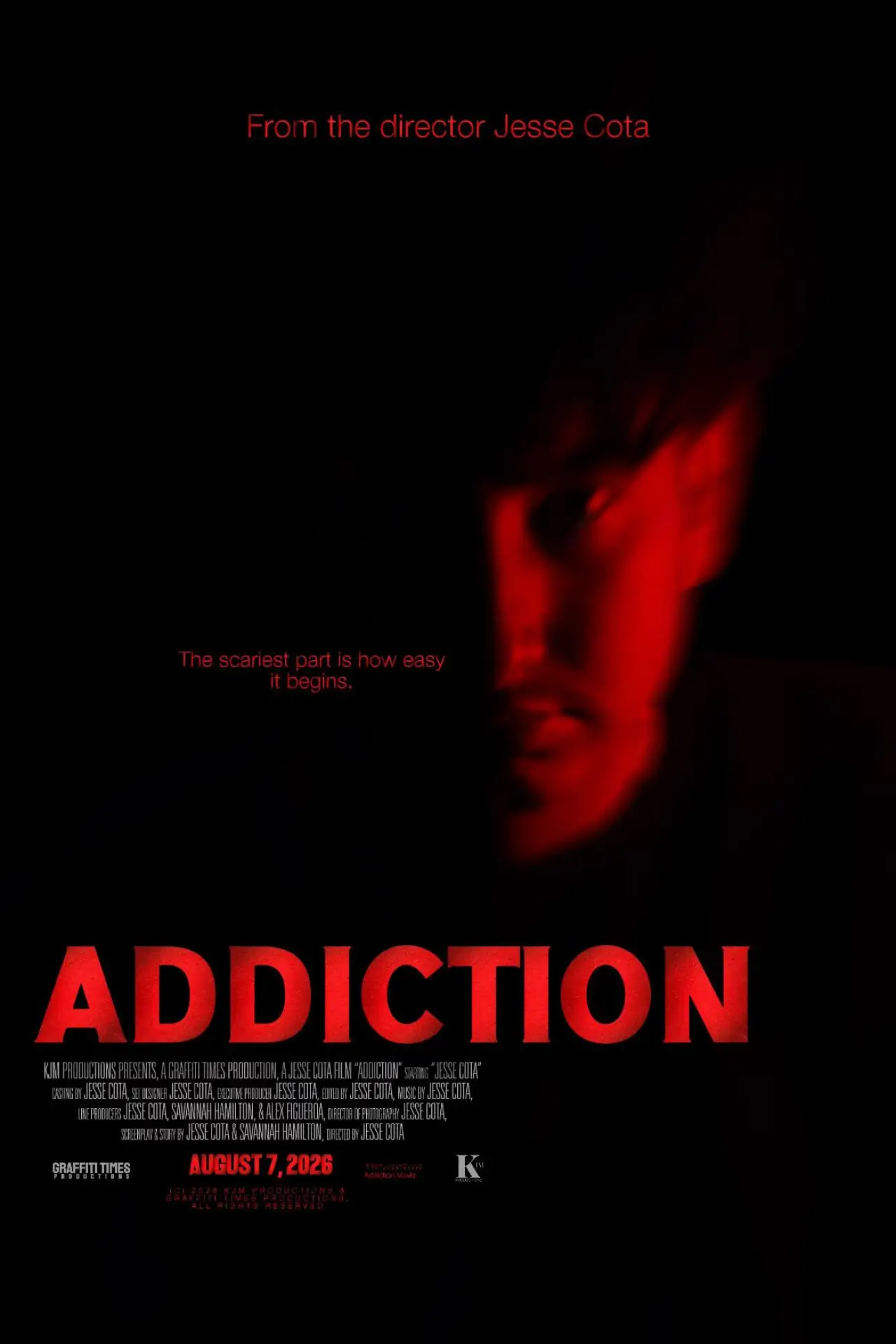 Movie poster "Addiction"