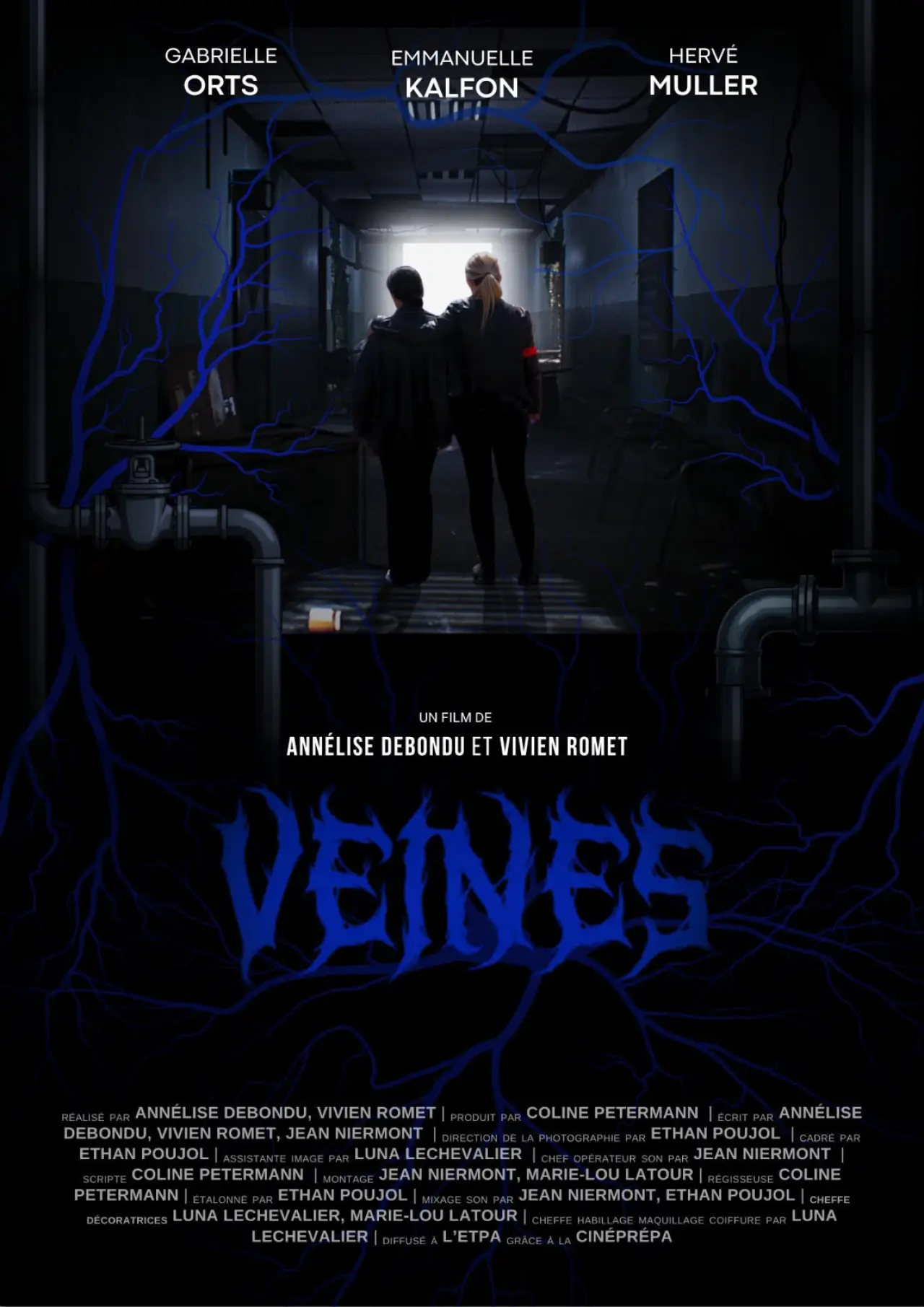 Movie poster "Veines"