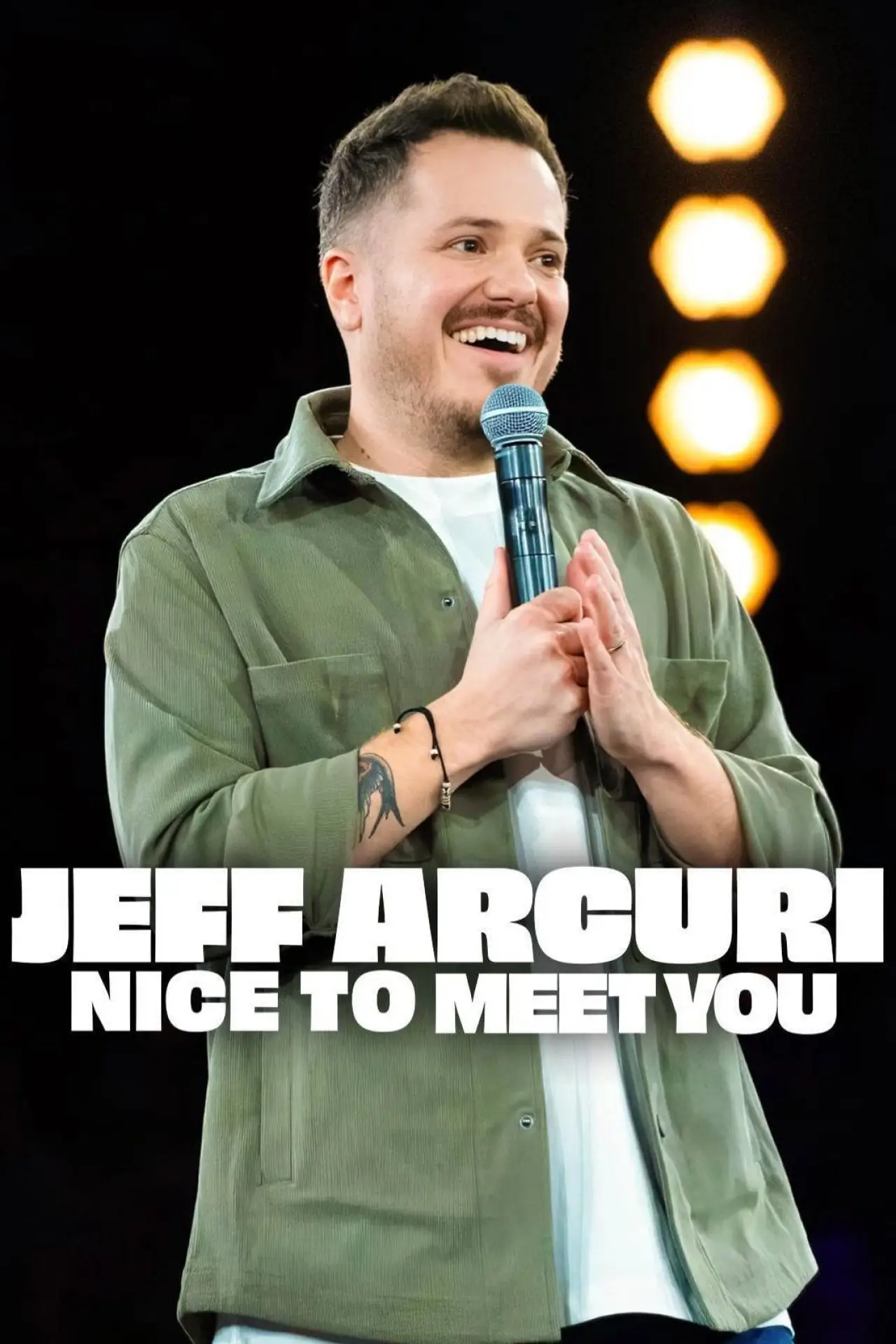Movie poster "Jeff Arcuri: Nice to Meet You"