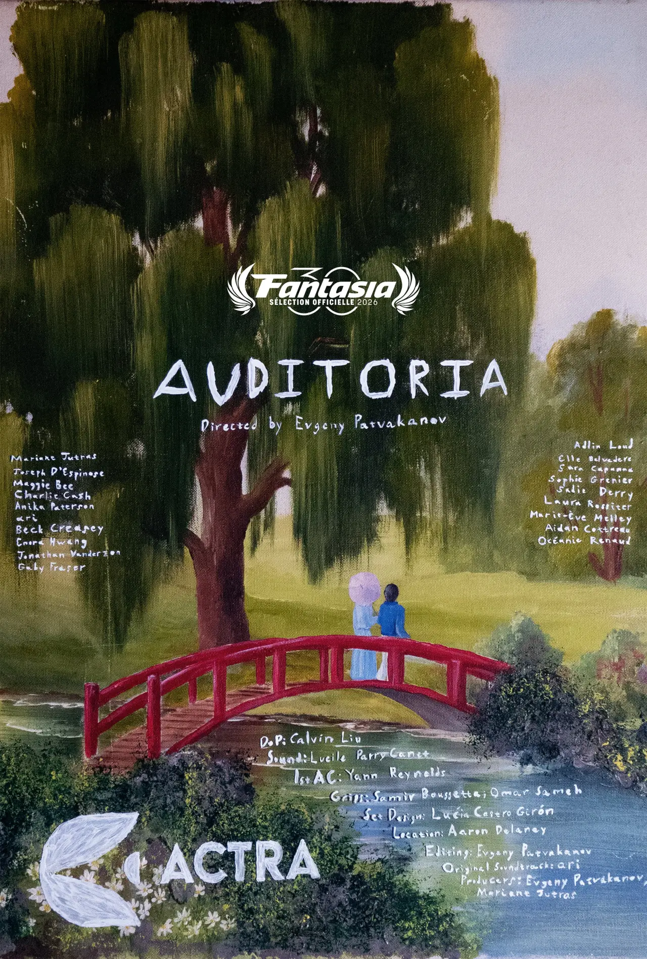 Movie poster "Auditoria"