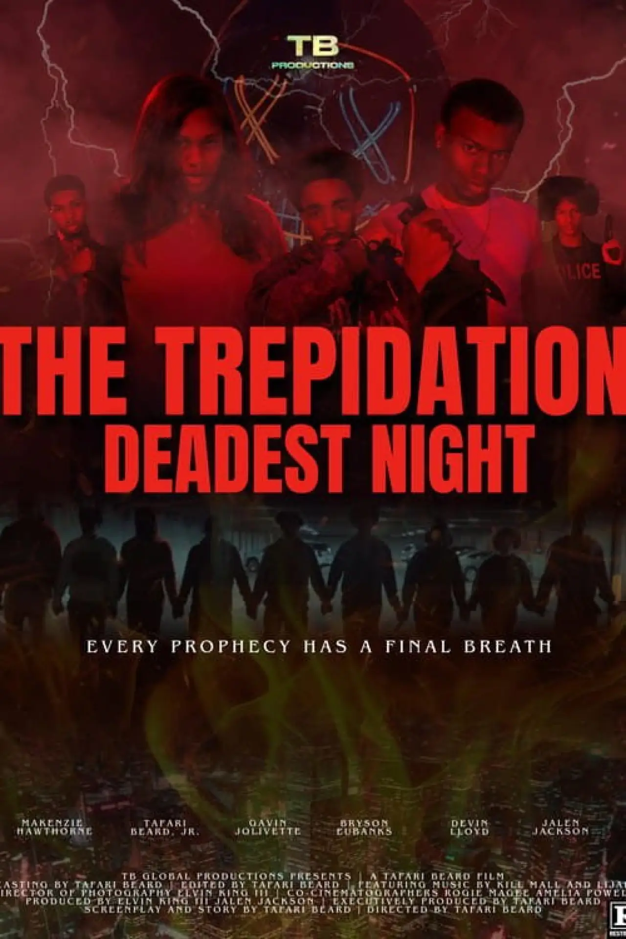 Movie poster "The Trepidation: Deadest Night"