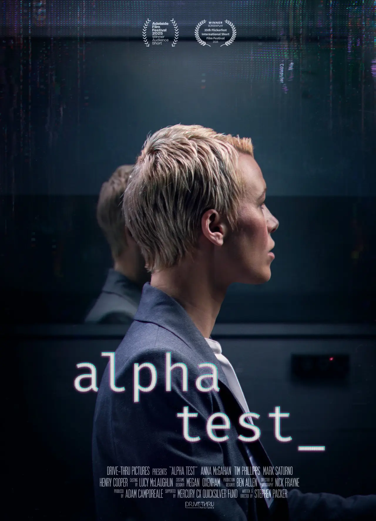 Movie poster "Alpha Test"