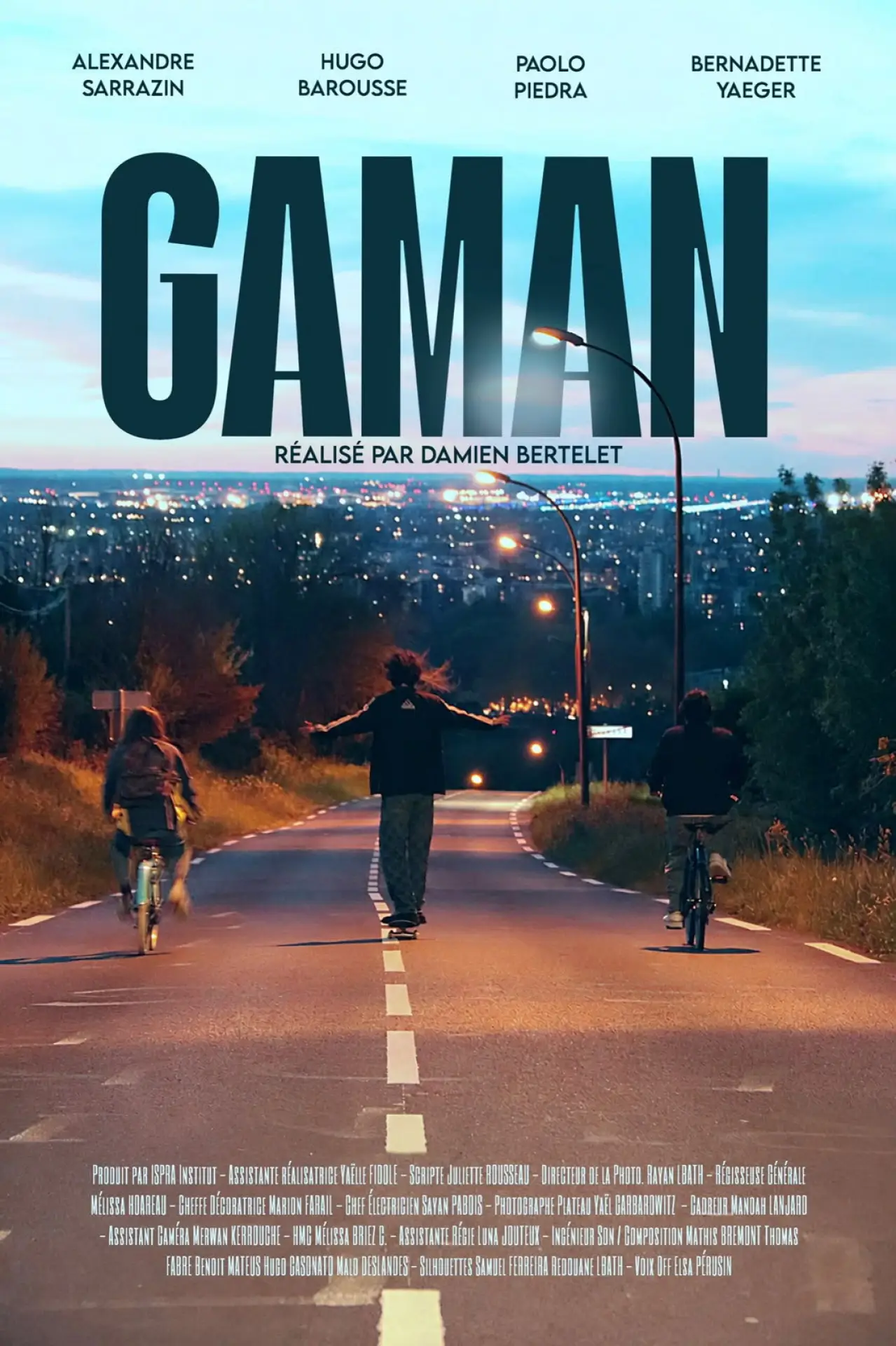 Movie poster "GAMAN"
