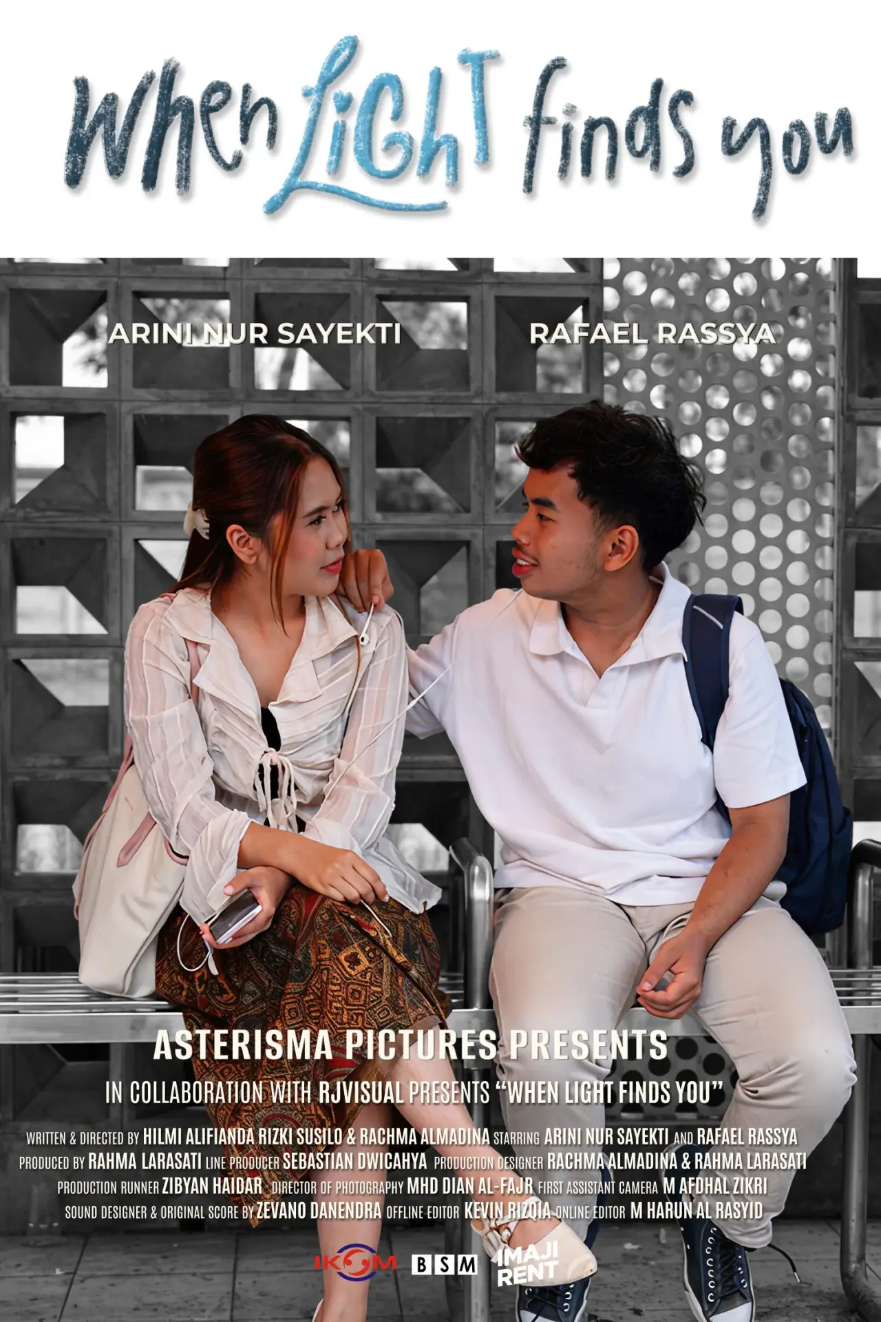Movie poster "When Light Finds You"