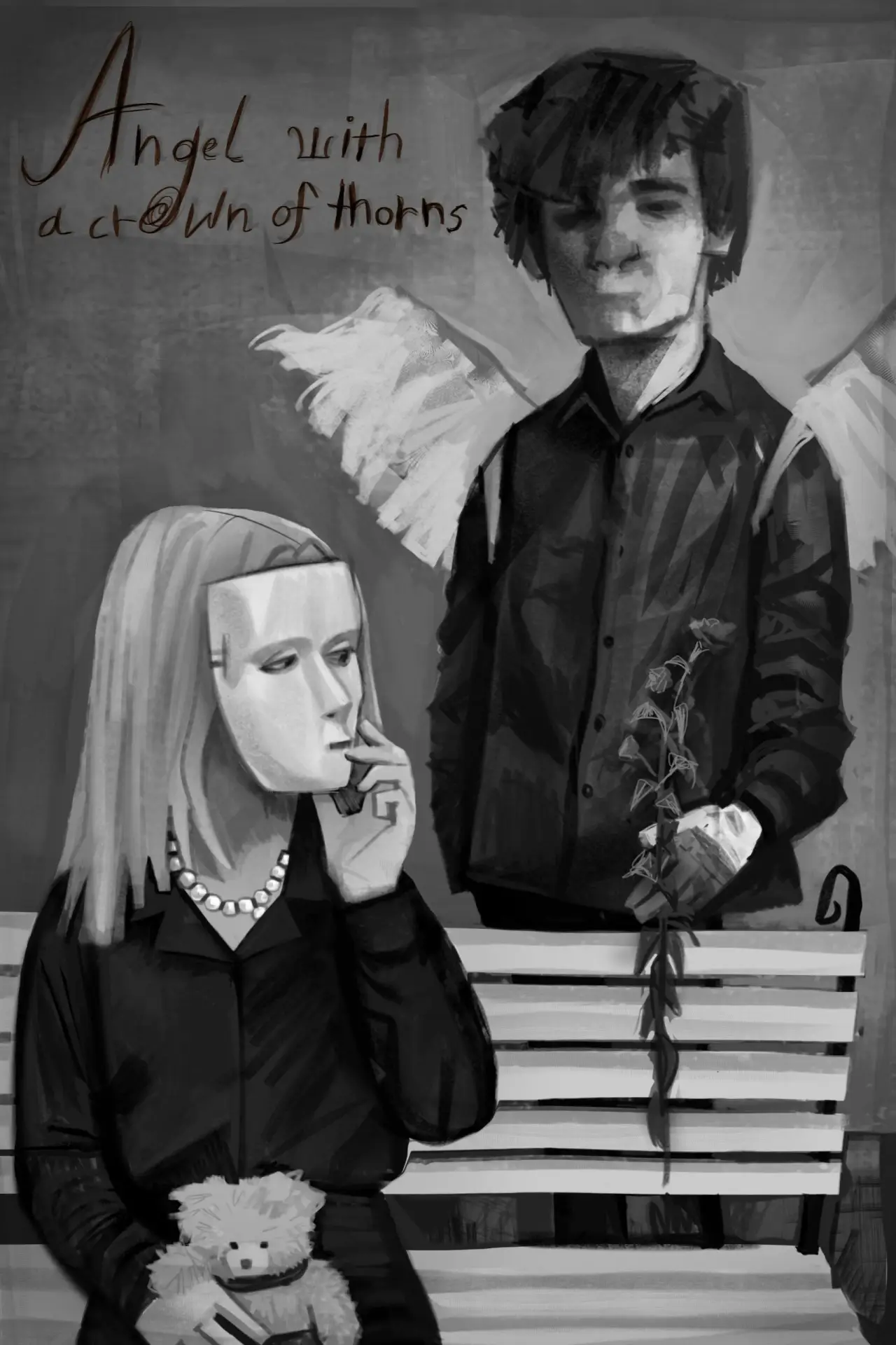 Movie poster "Angel with a crown of thorns"