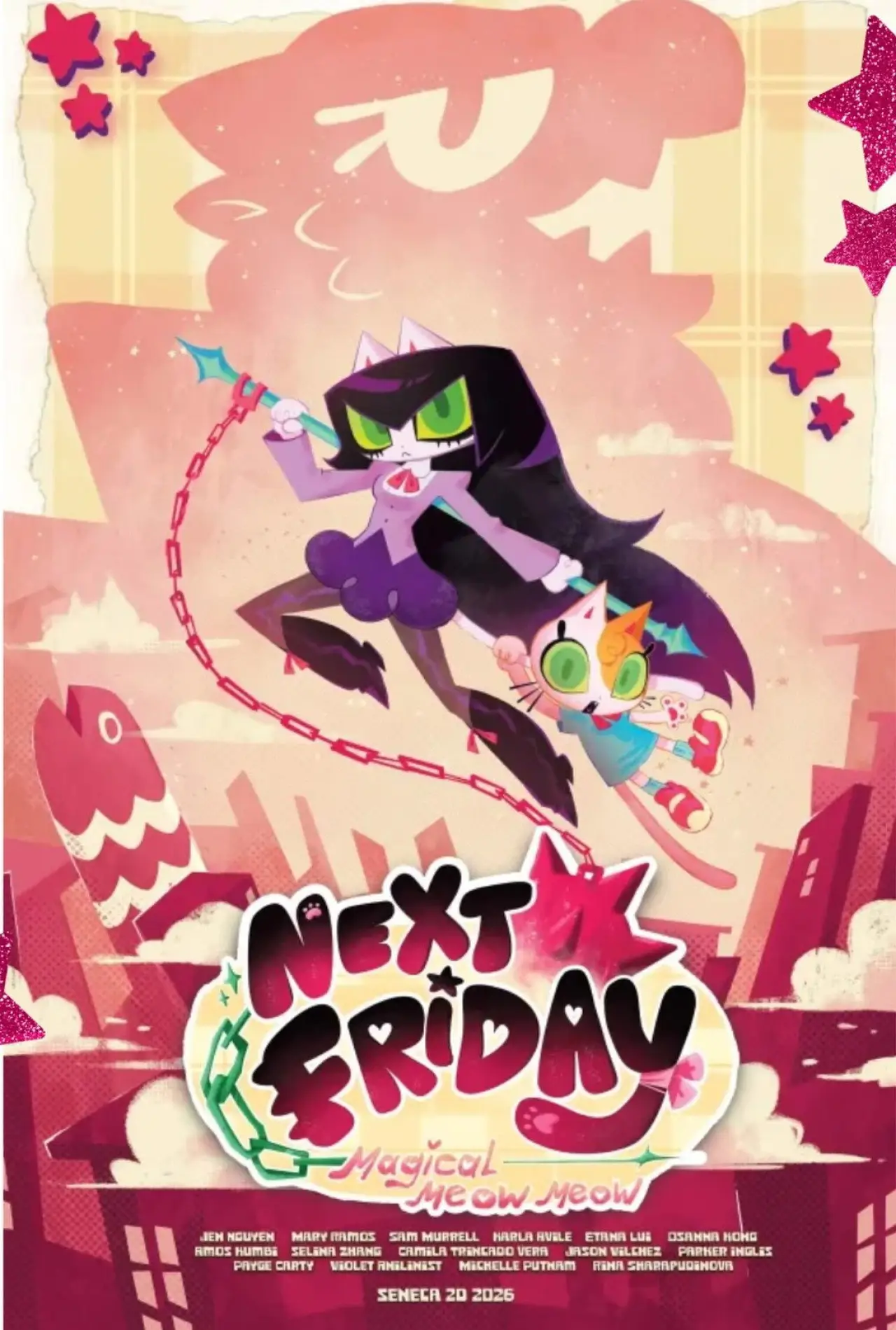 Movie poster "Next Friday - Magical Meow Meow"