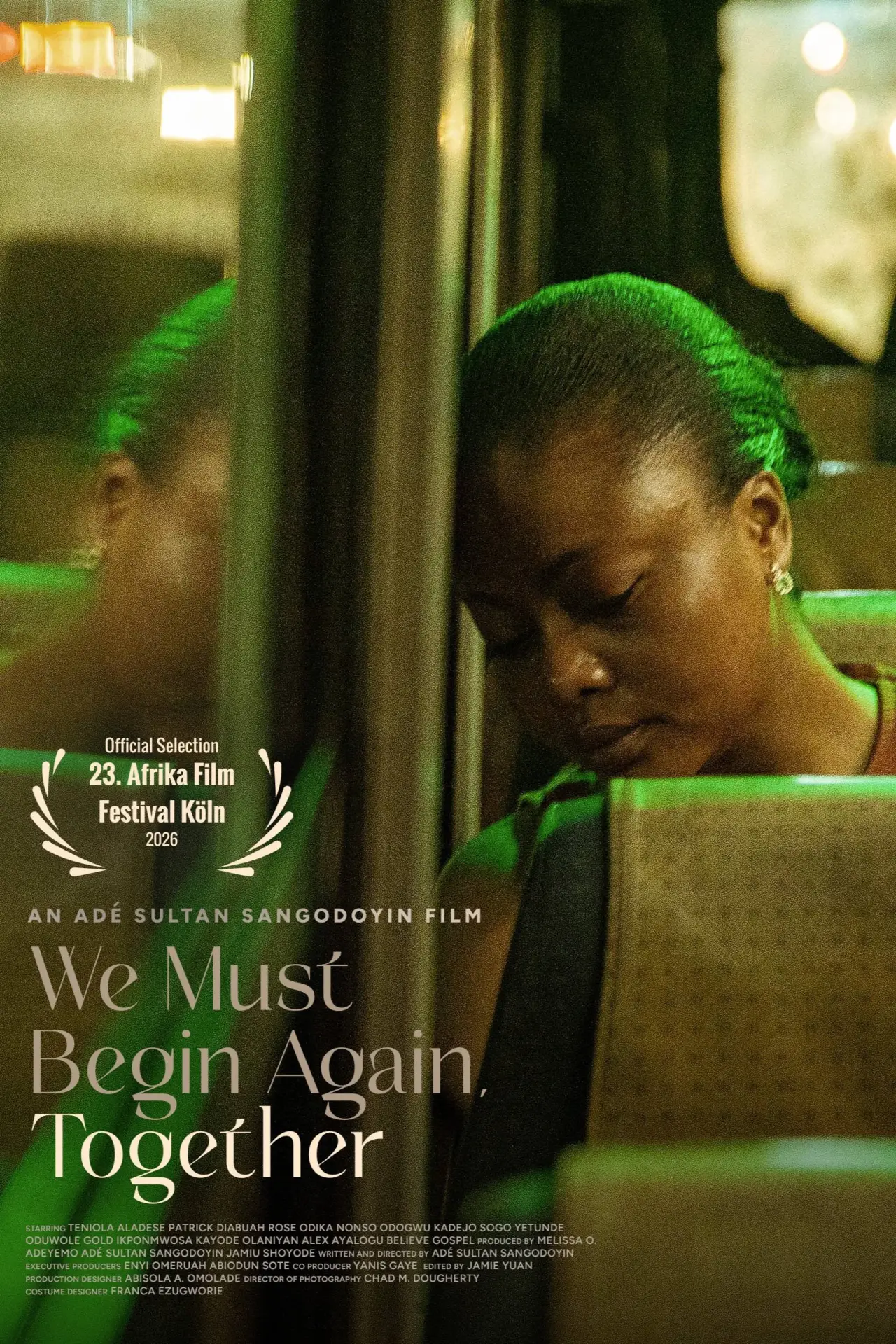 Movie poster "We Must Begin Again, Together"