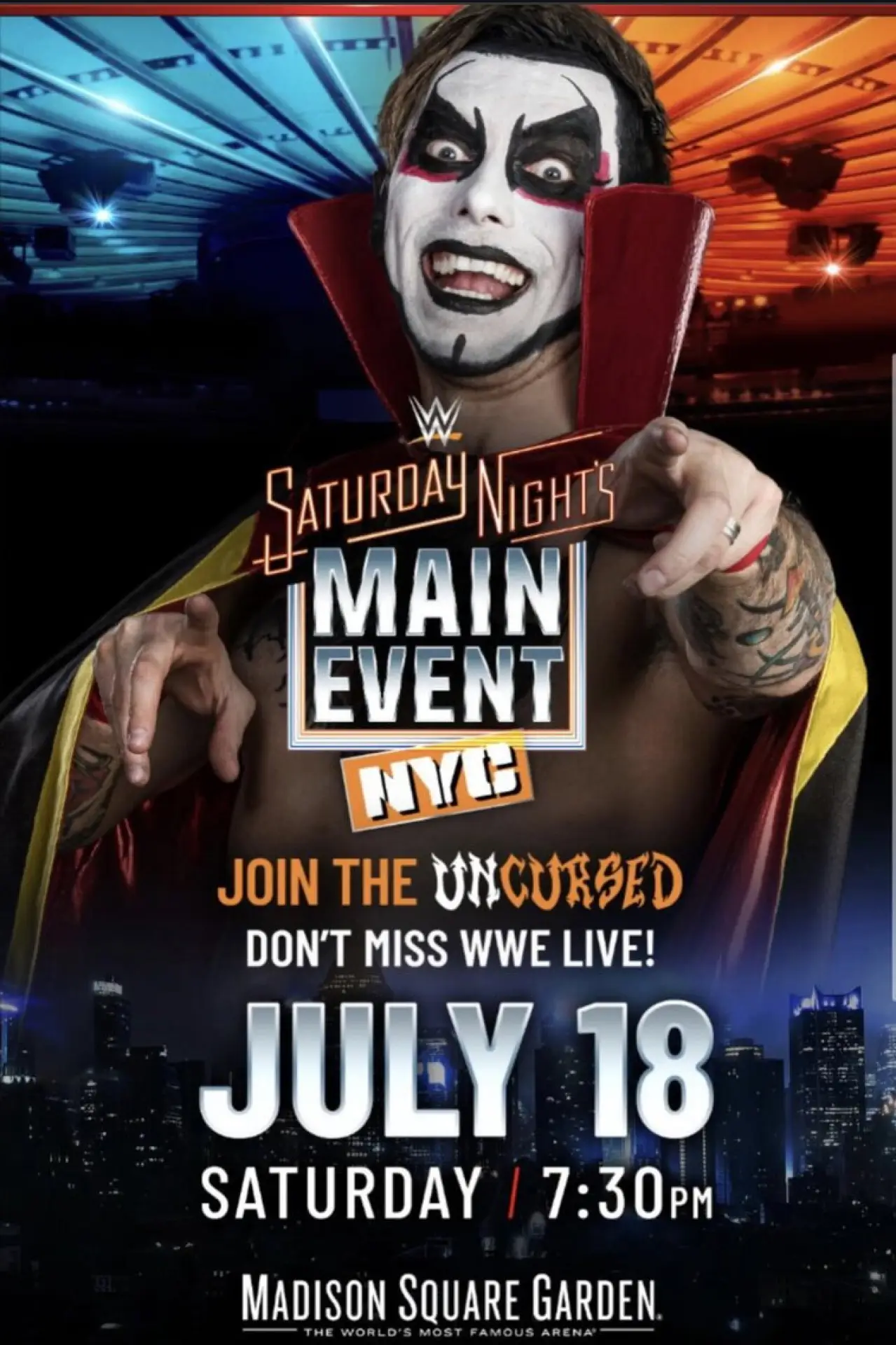 Movie poster "Saturday Night