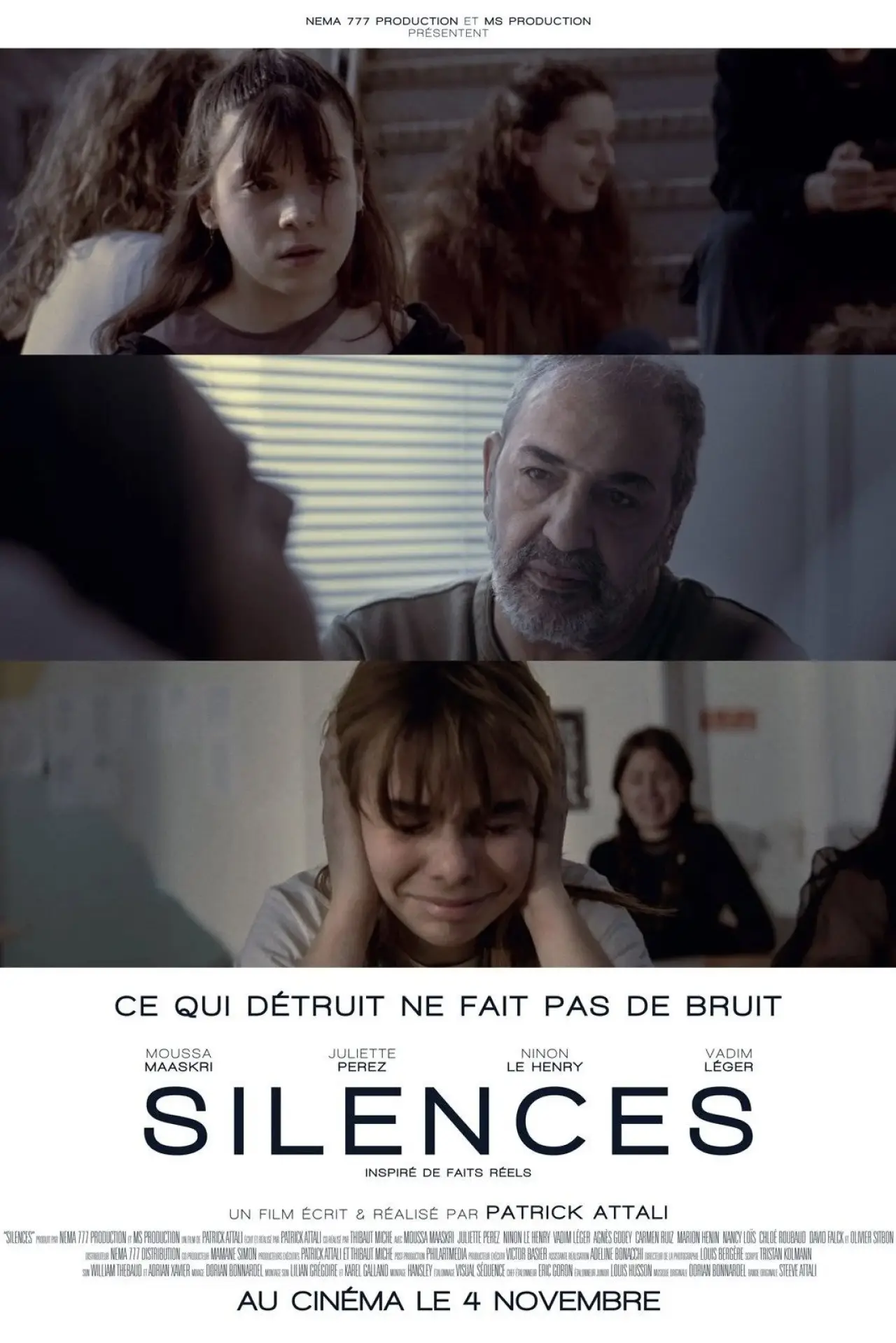 Movie poster "Silences"