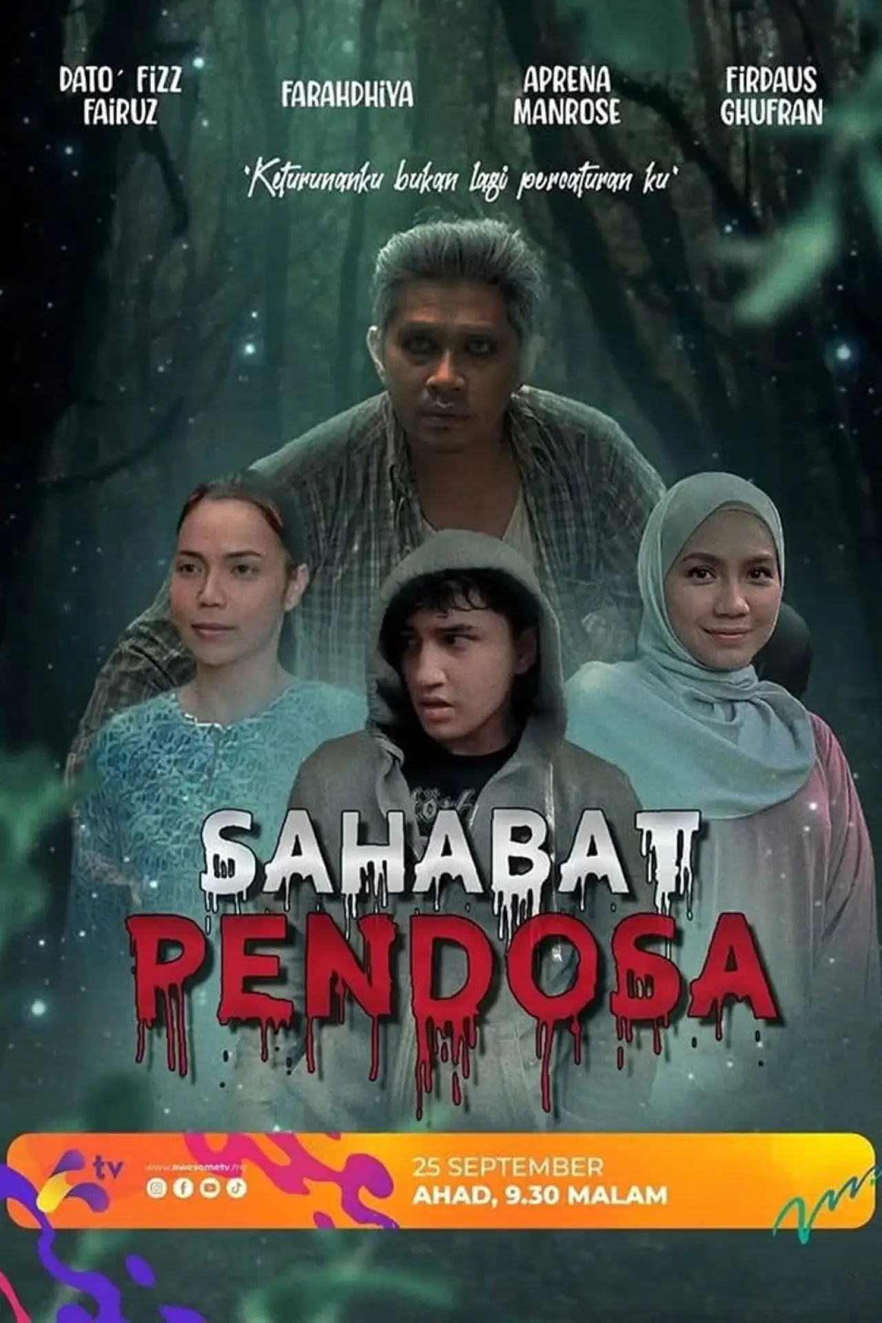 Movie poster "Sahabat Pendosa"
