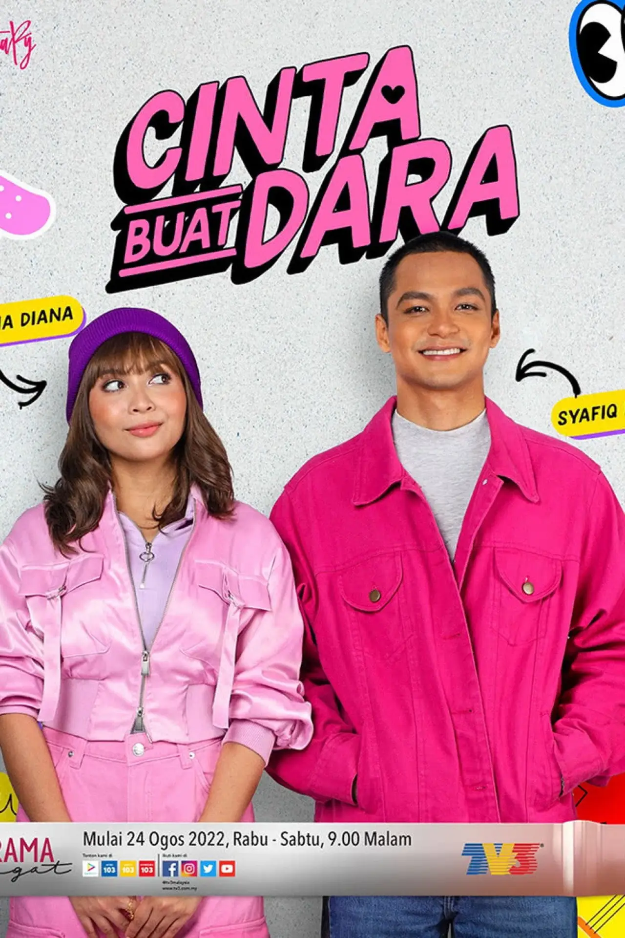 Movie poster "Cinta Buat Dara"
