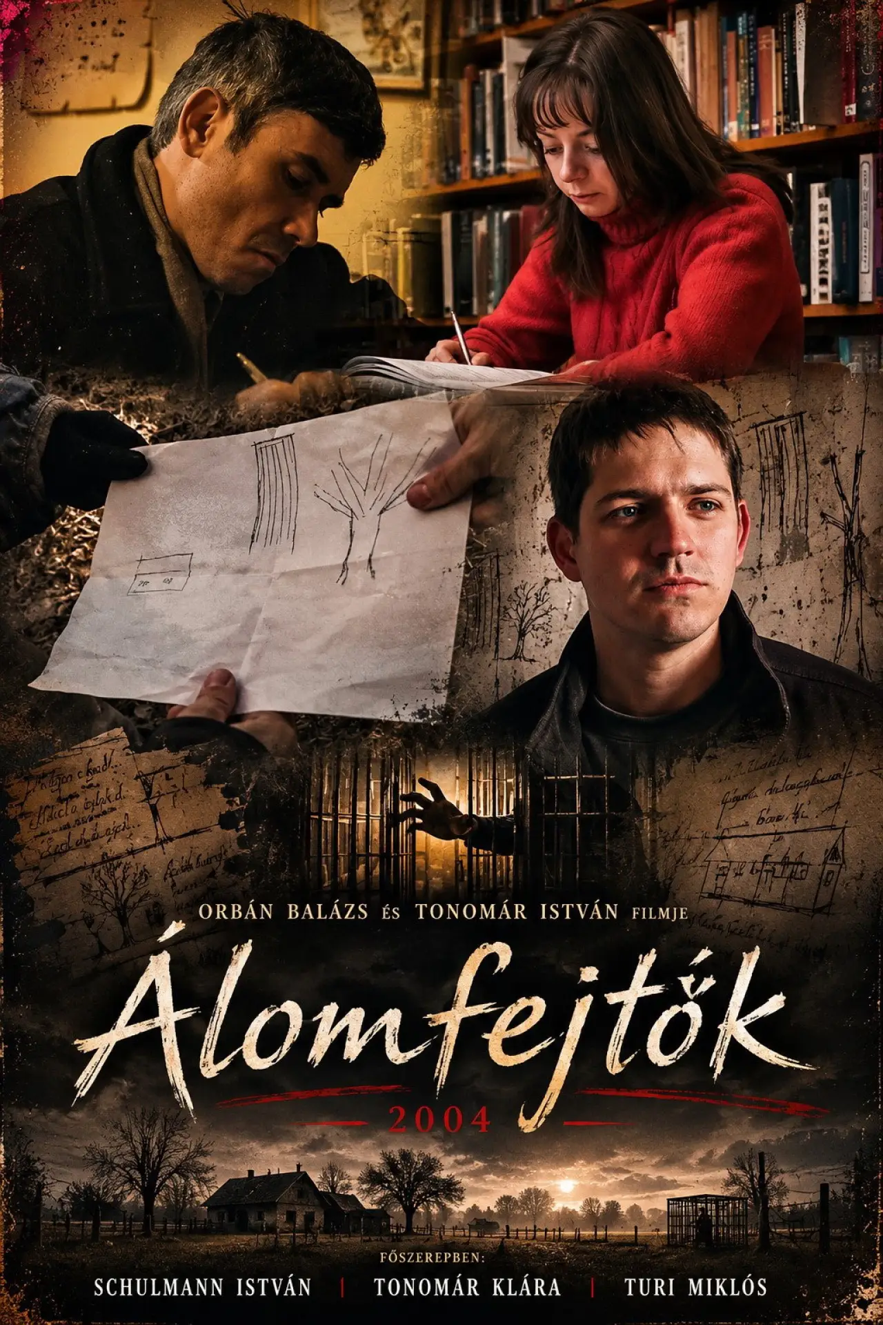Movie poster "Álomfejtők"